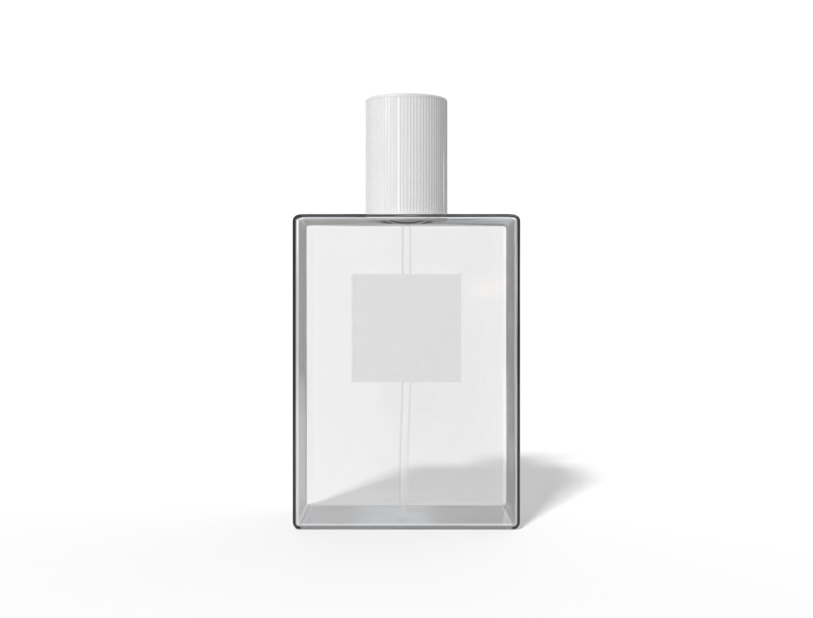 50ml black perfume bottle — Glossy glass