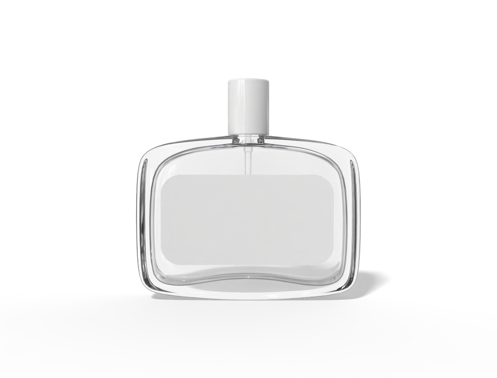 Perfume bottle — Glossy glass