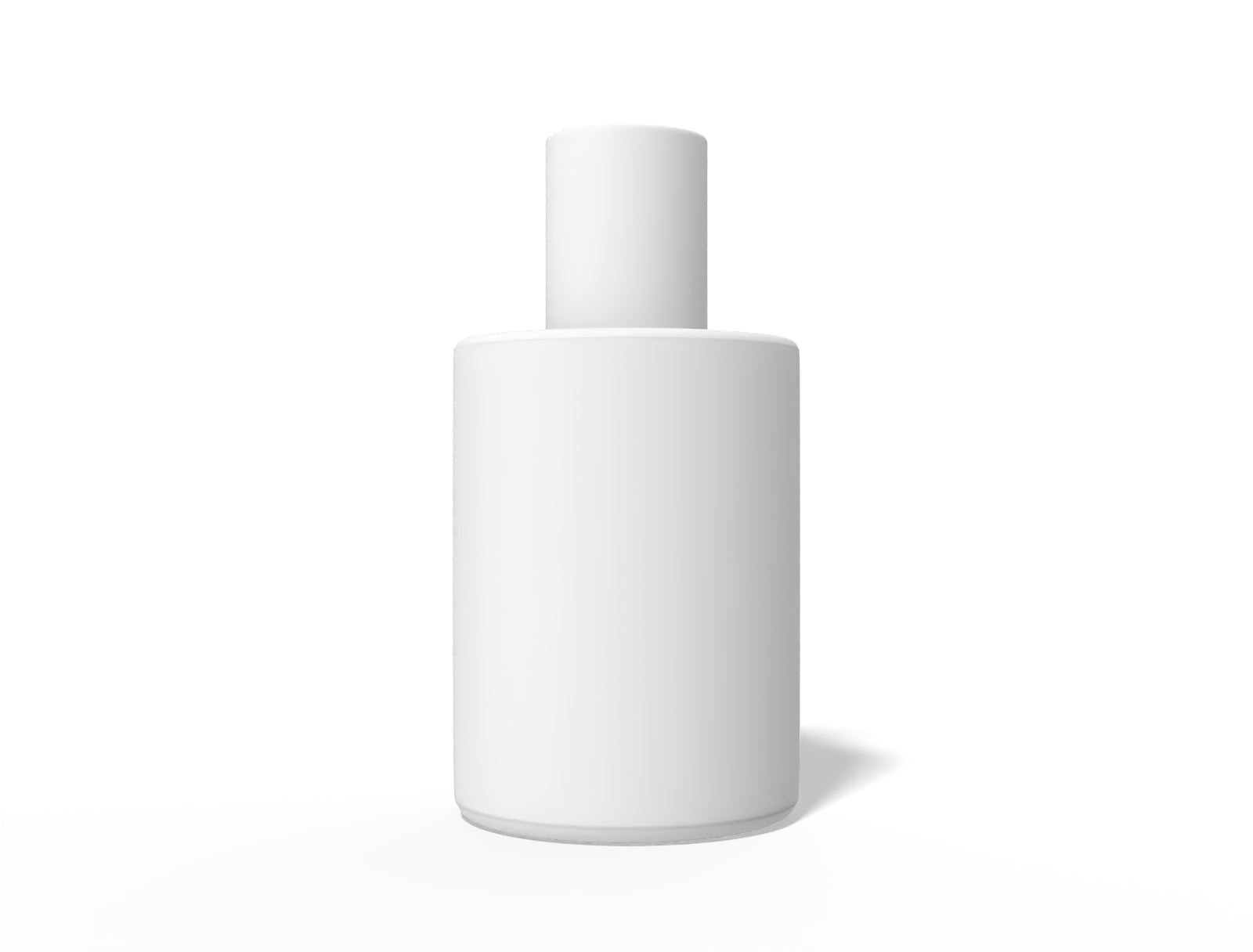 Perfume bottle — Glossy glass