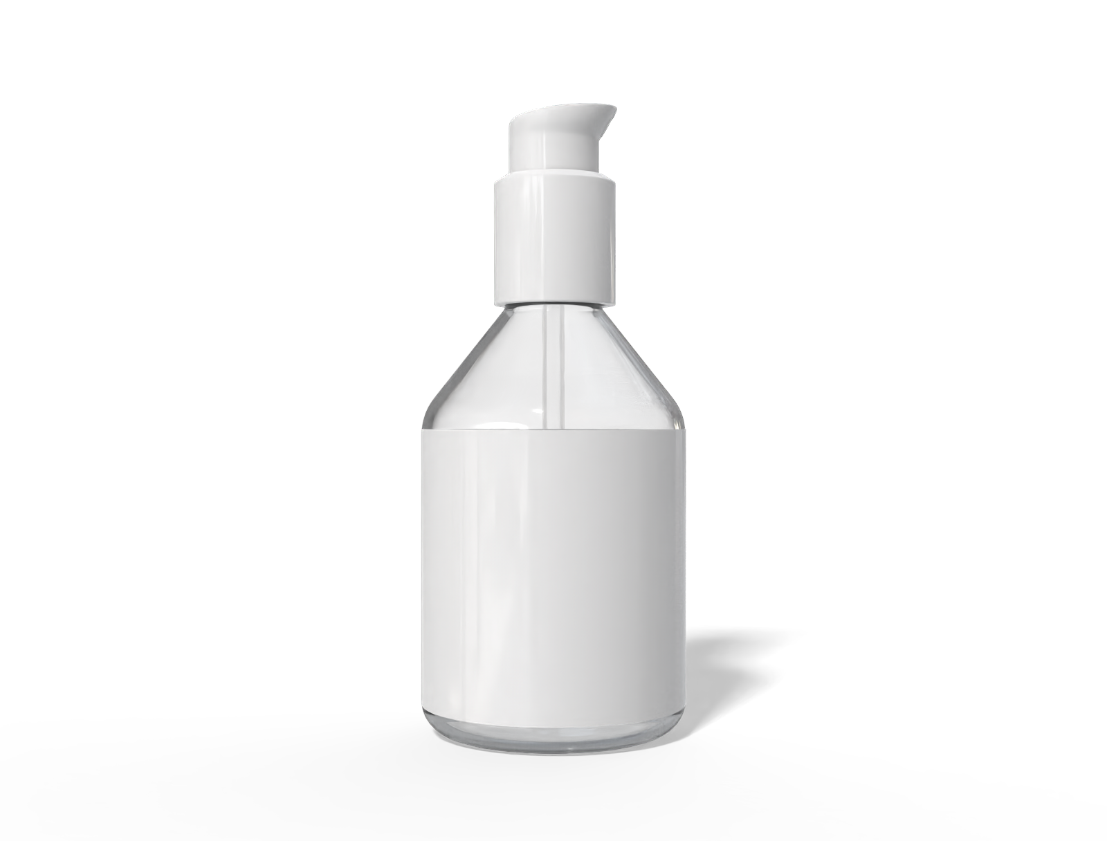 Perfume bottle — Glossy glass