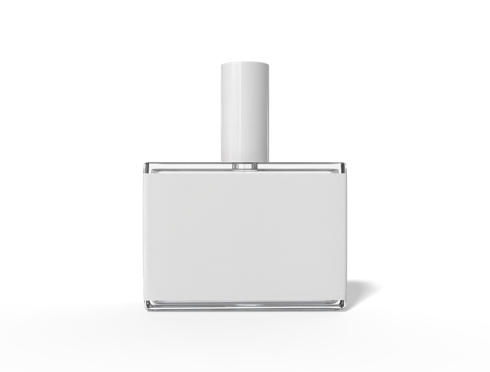 Perfume bottle — Glossy glass
