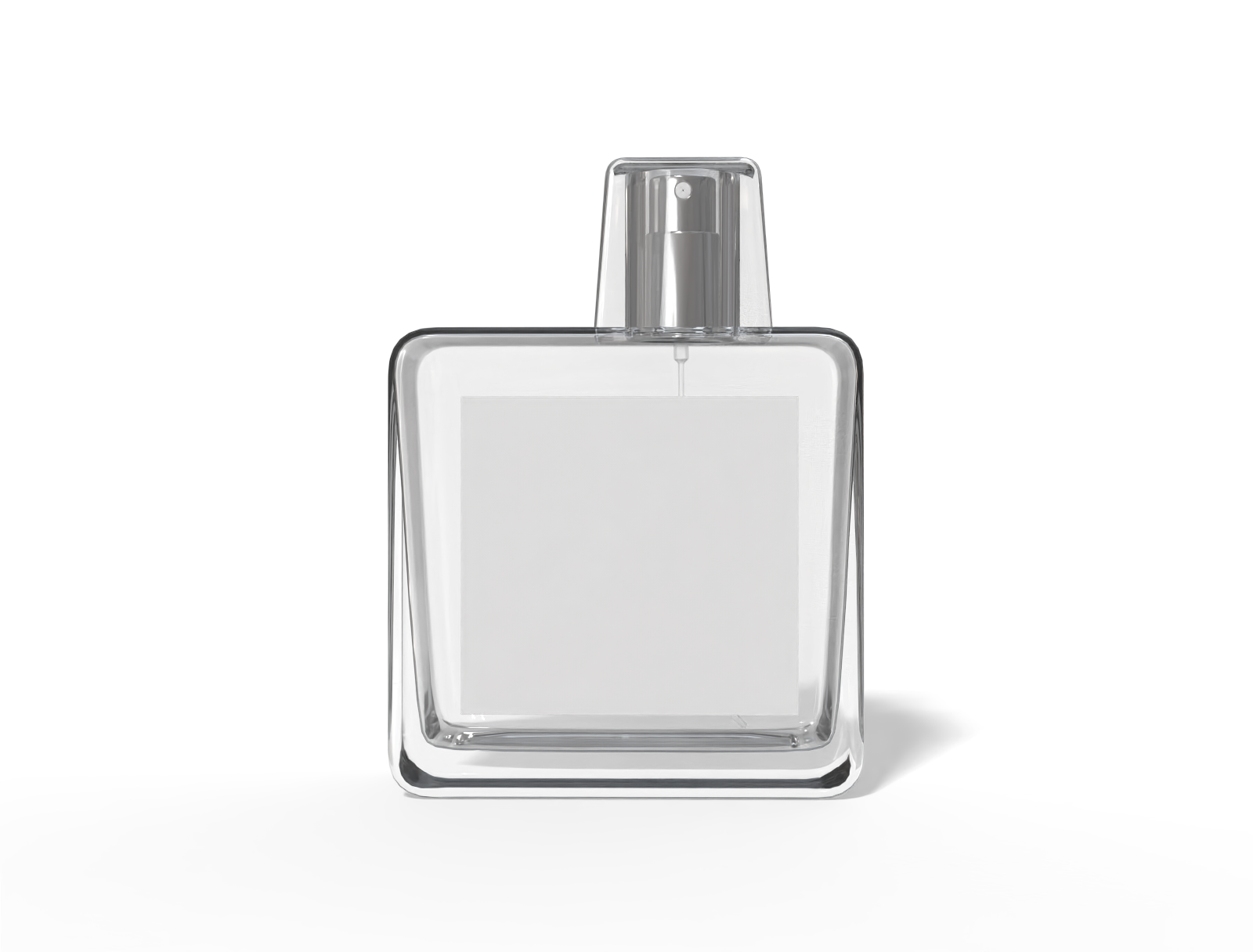 50ml perfume bottle — Glossy glass