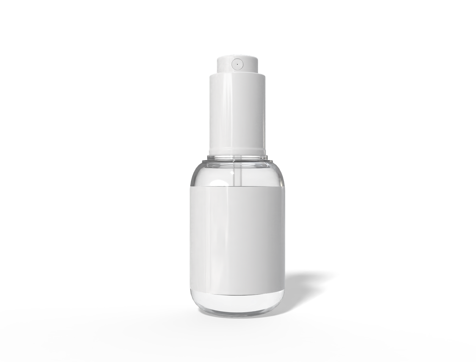 Perfume bottle — Glossy glass