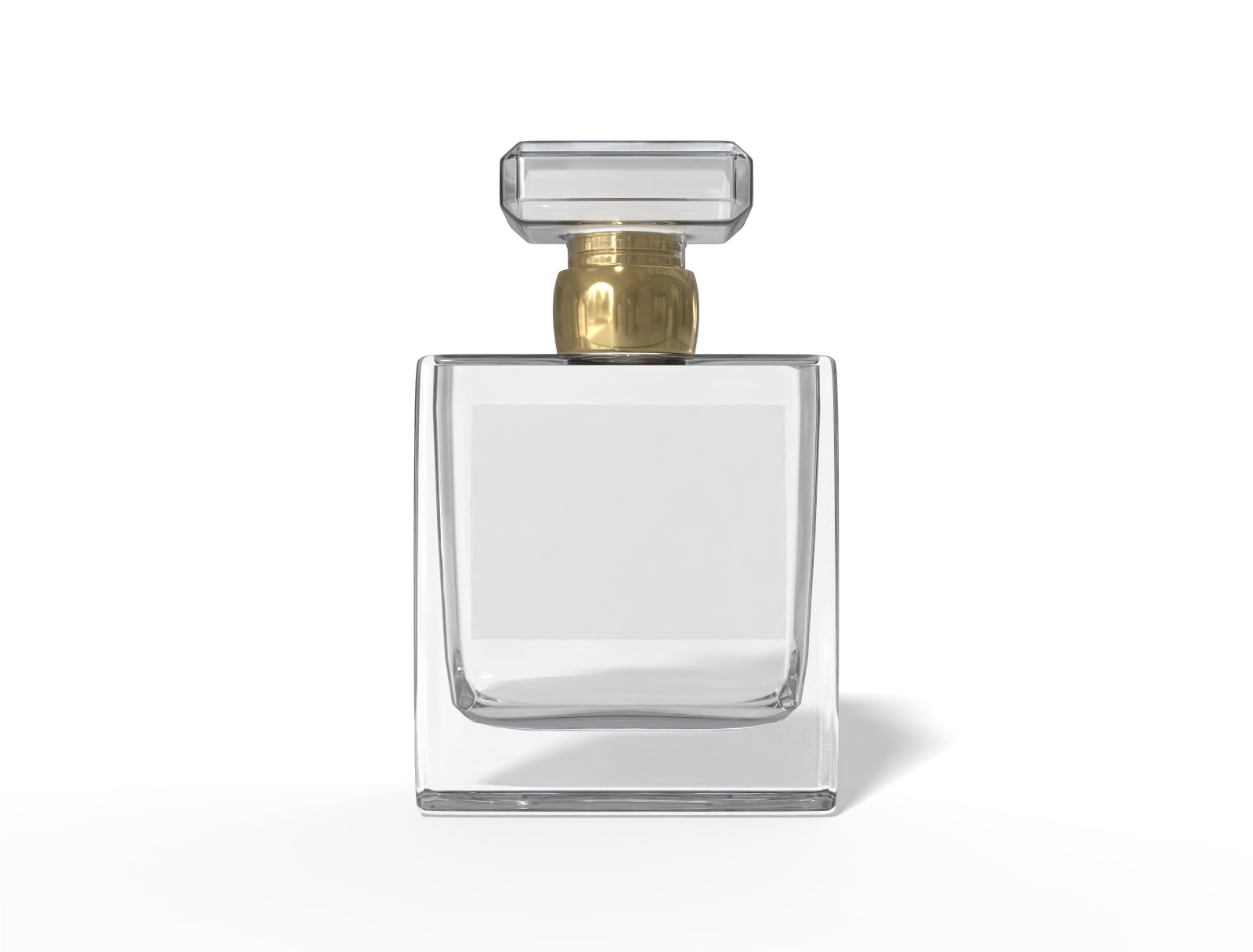 80ml perfume bottle — Glossy glass