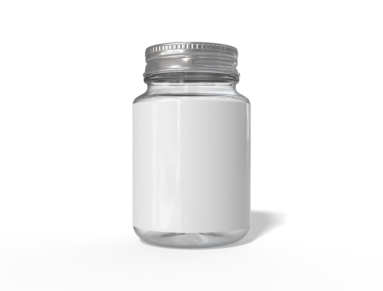 300 ml syrup bottle — Glossy glass