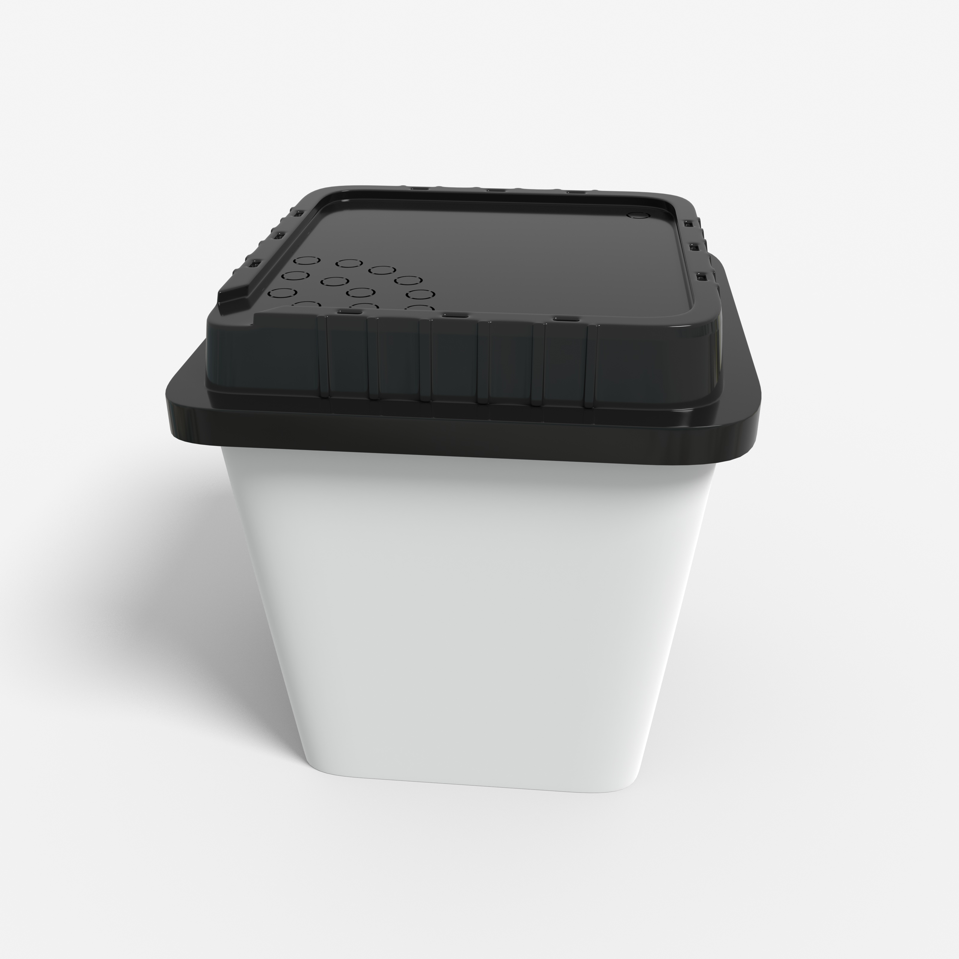 Bottles food jars plastic cans — Glossy plastic