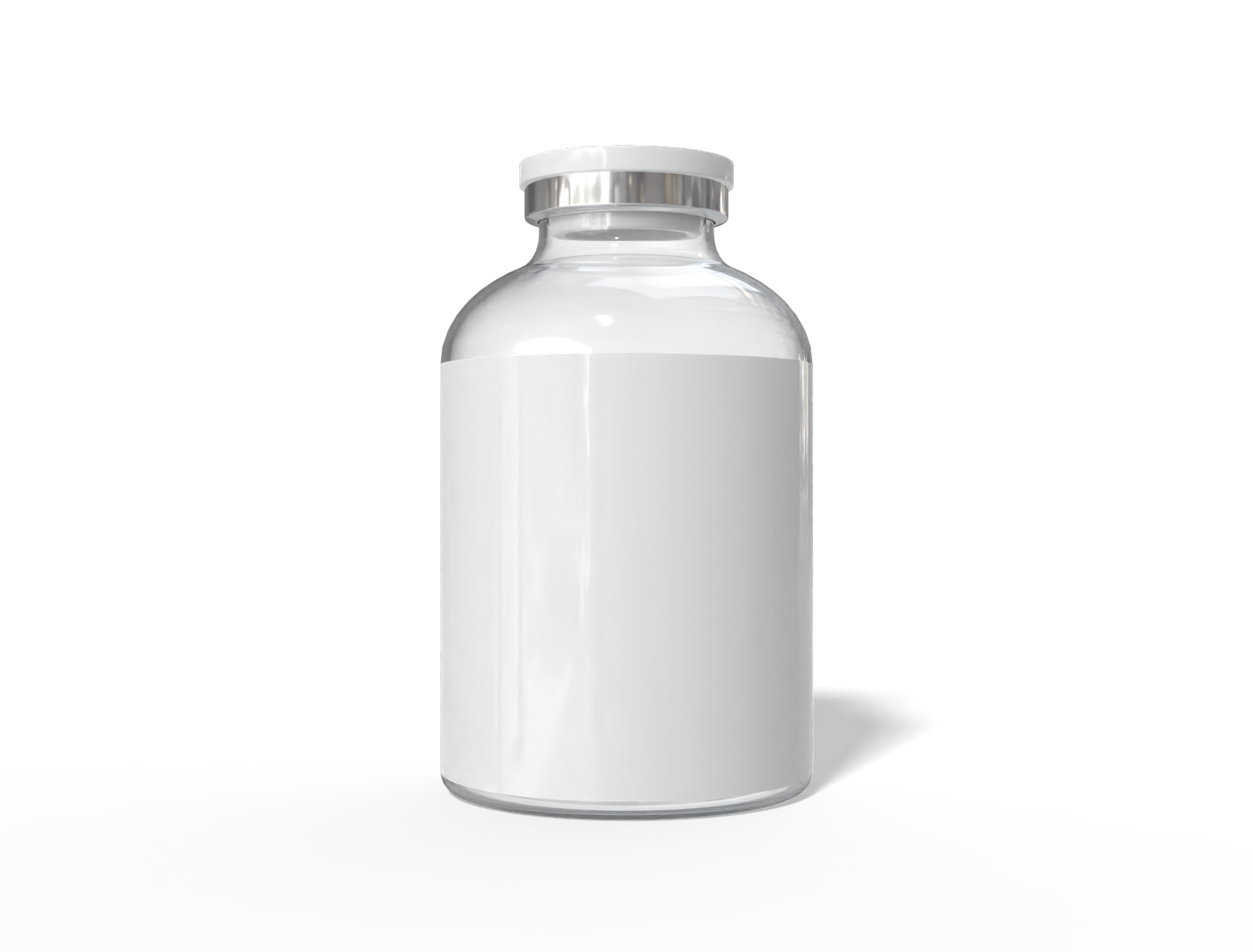 Syrup bottle product — Glossy glass