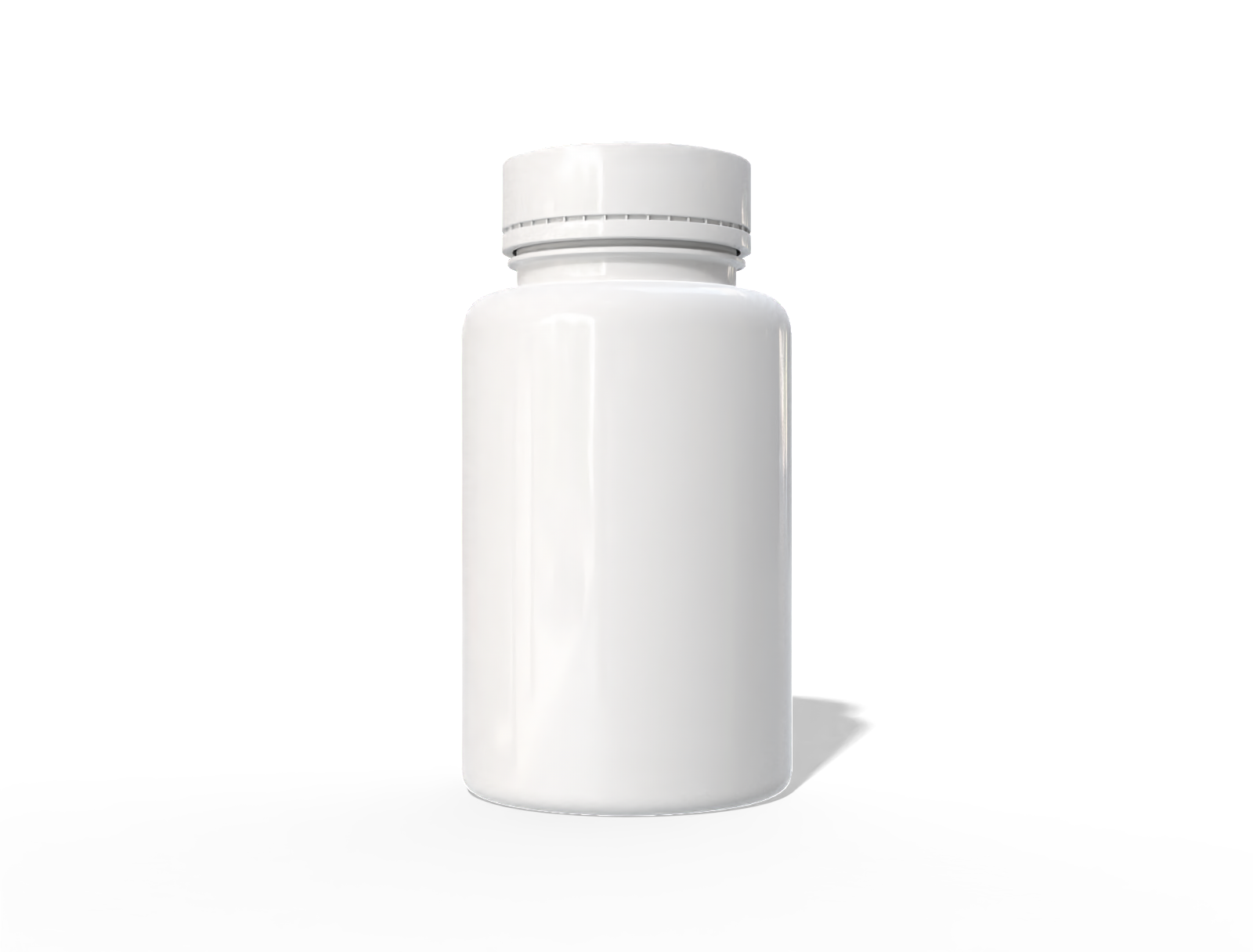 300 ml supplement bottle — Glossy plastic