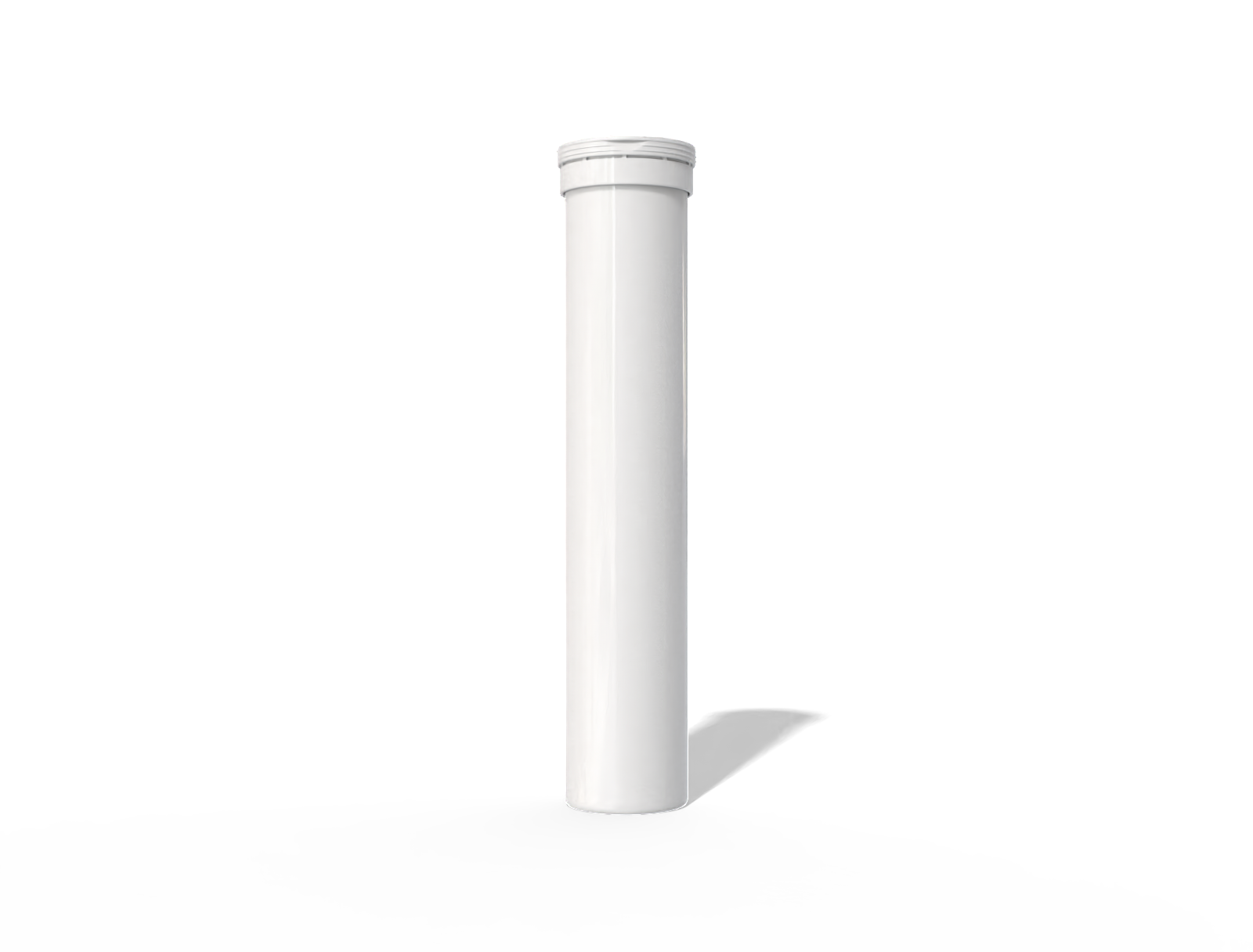 Tablet bottle — Glossy plastic