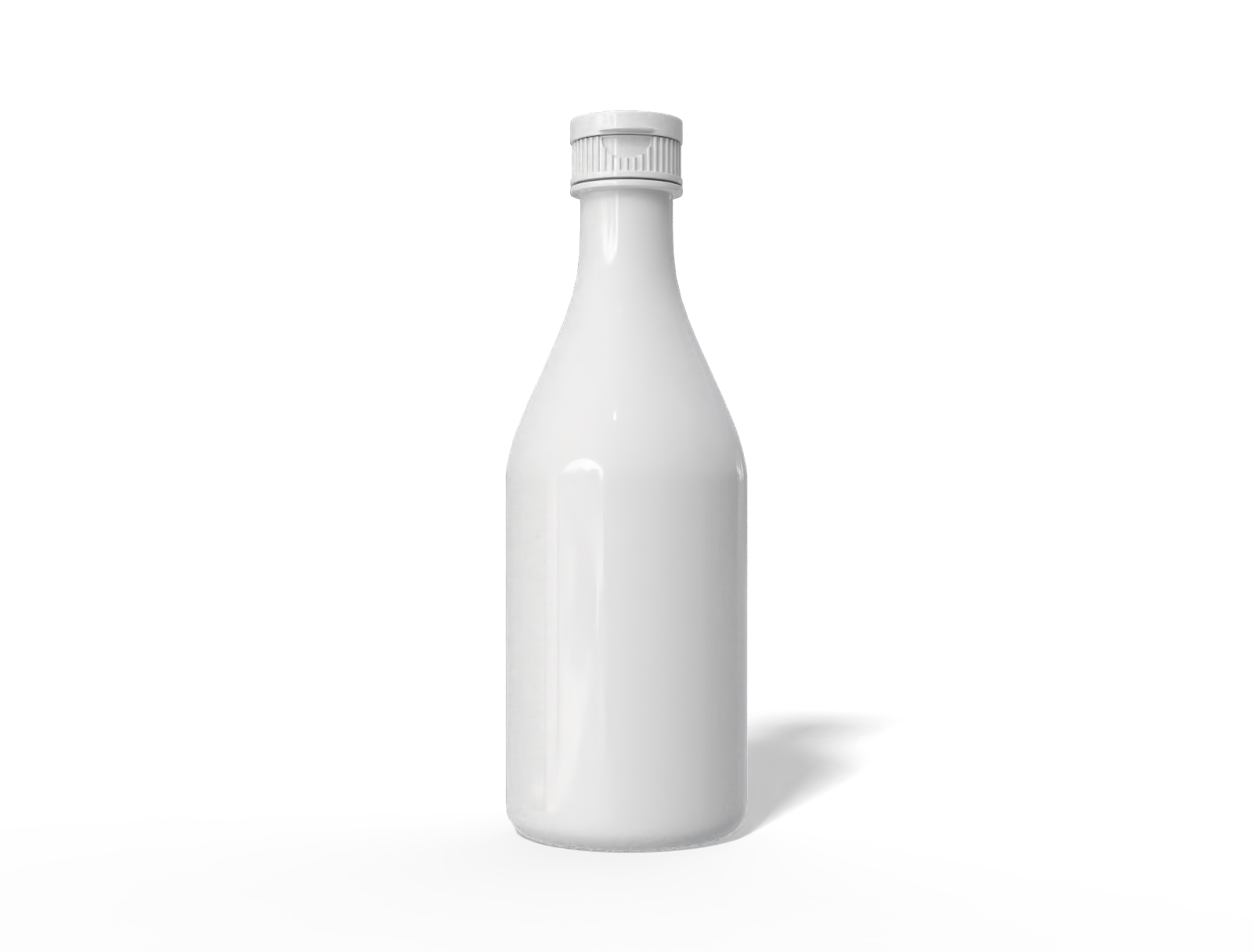 500ml sauce bottle — Glossy plastic
