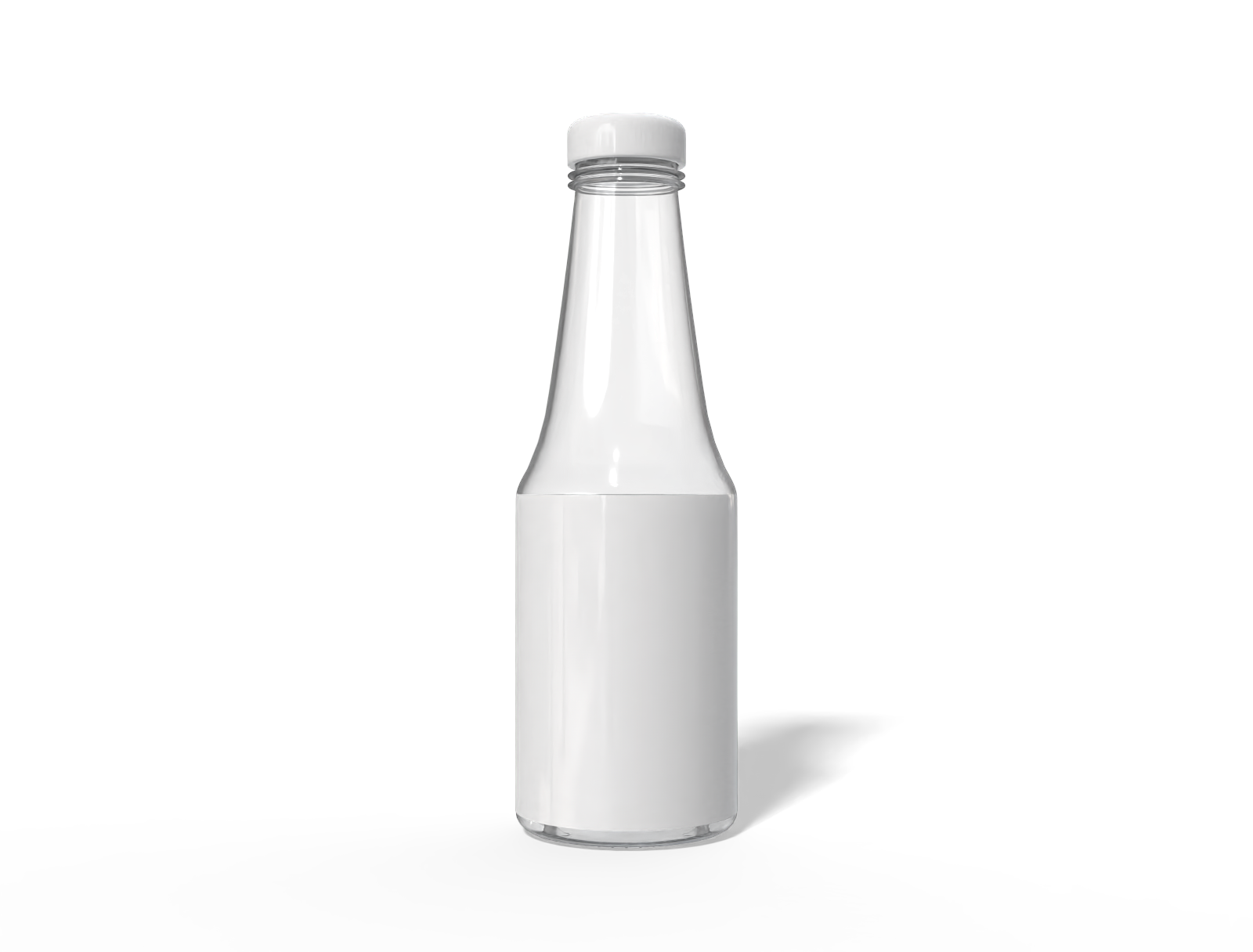 200ml sauce bottle — Glossy glass