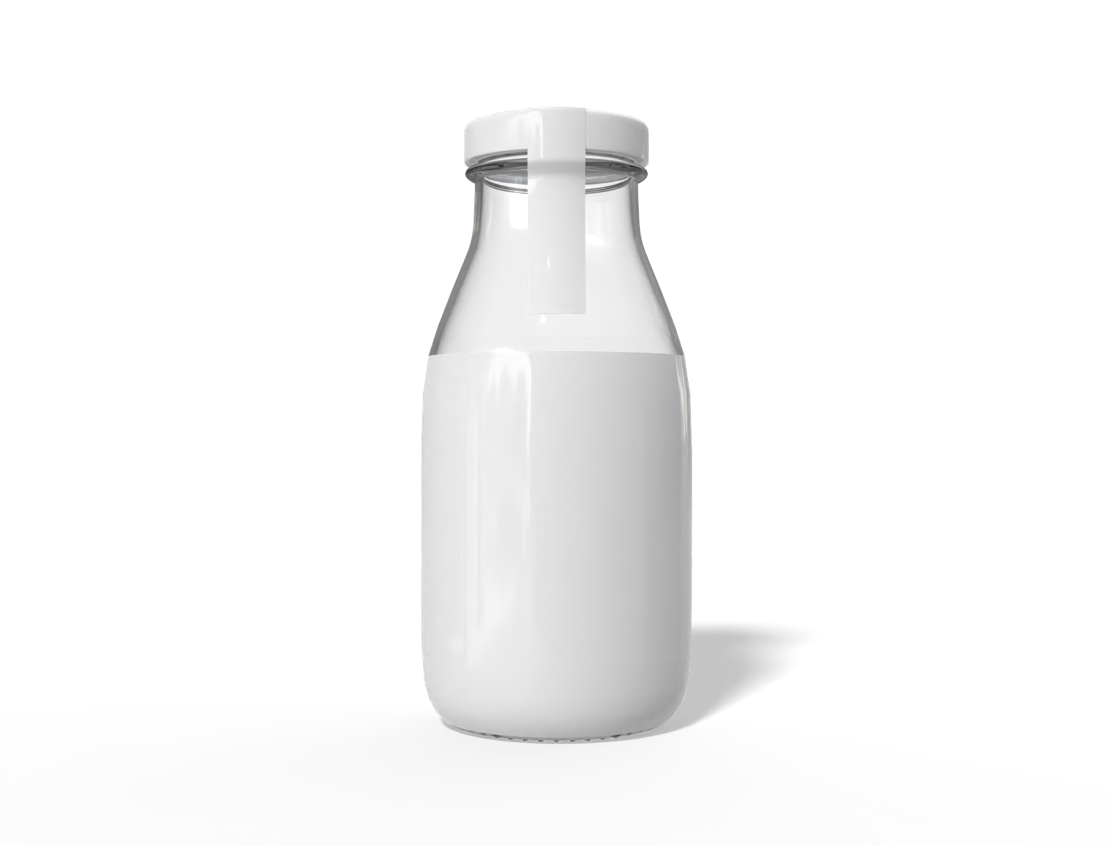 250ml sauce bottle — Glossy glass