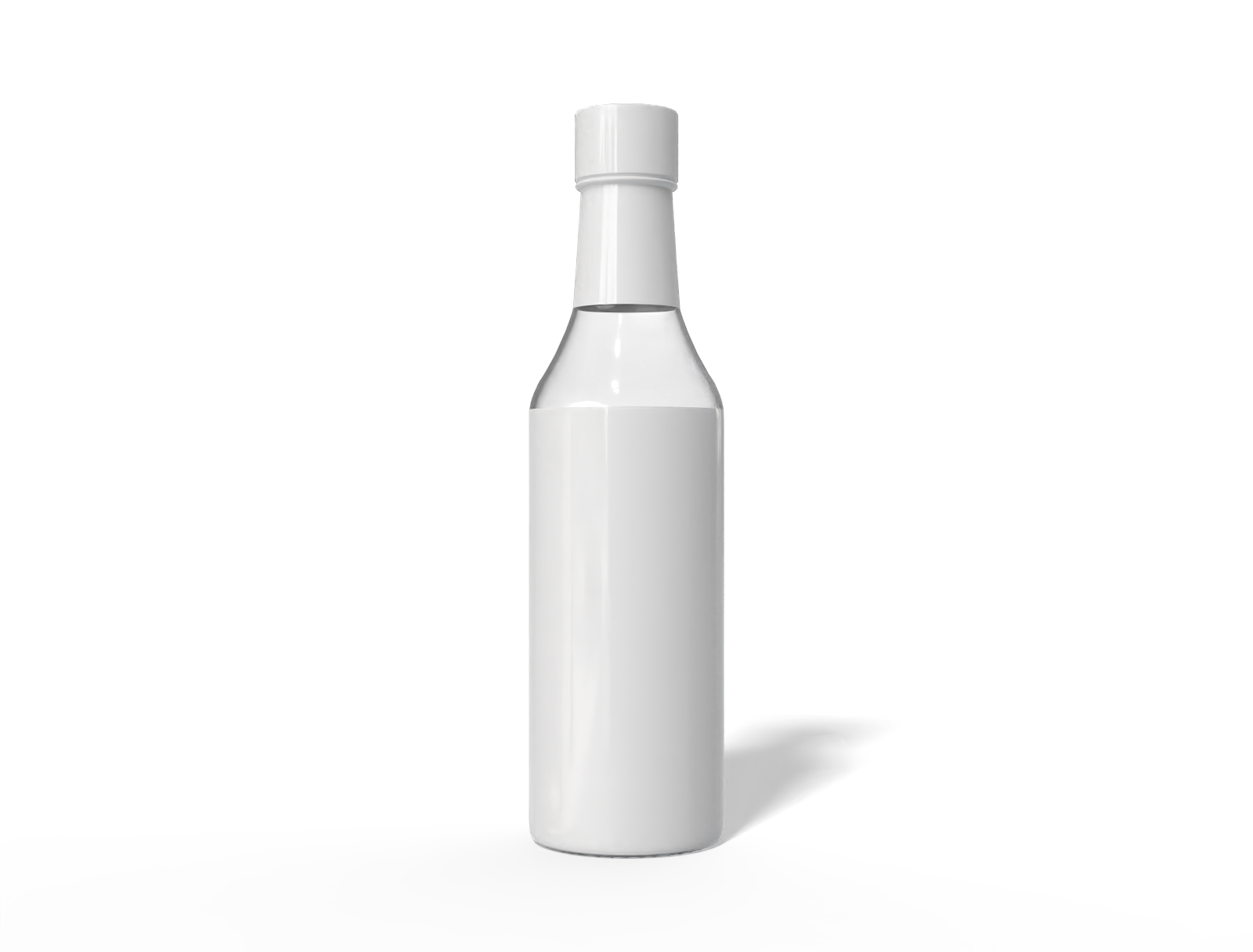 450ml sauce bottle — Glossy glass
