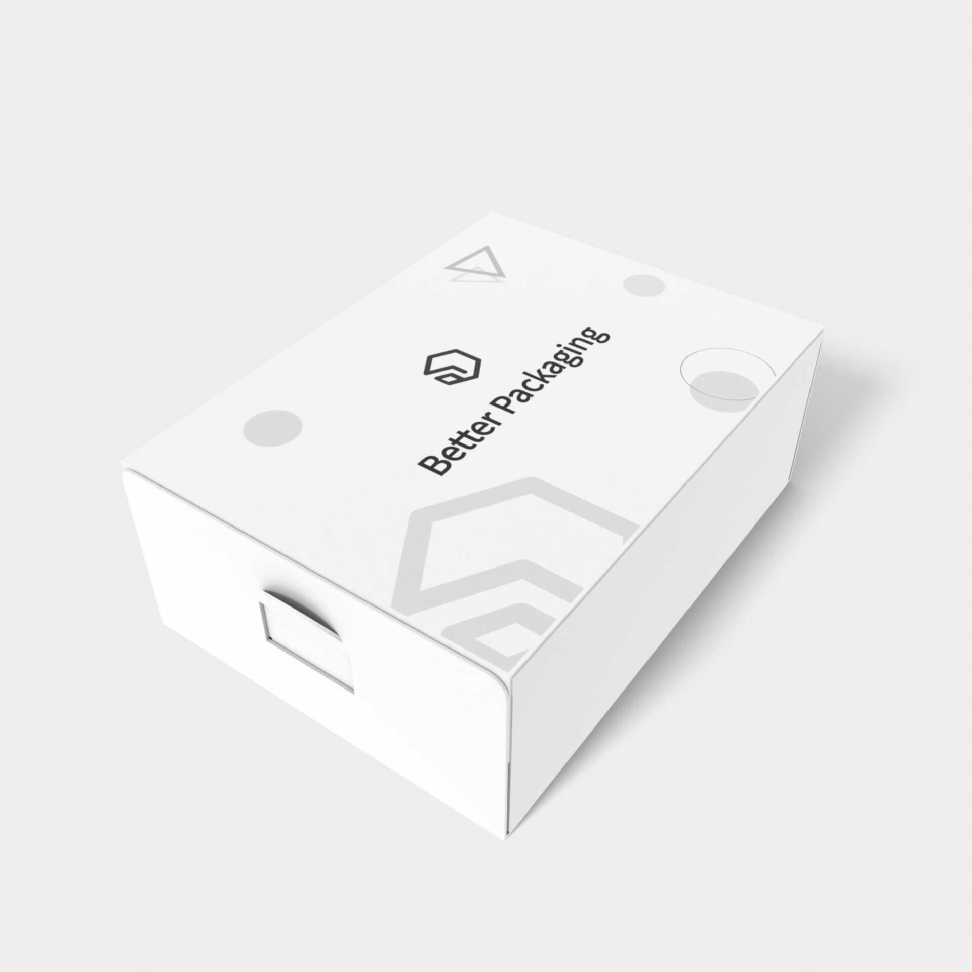 Tuck end box variations overlapping adhesive bottom — White paperboard