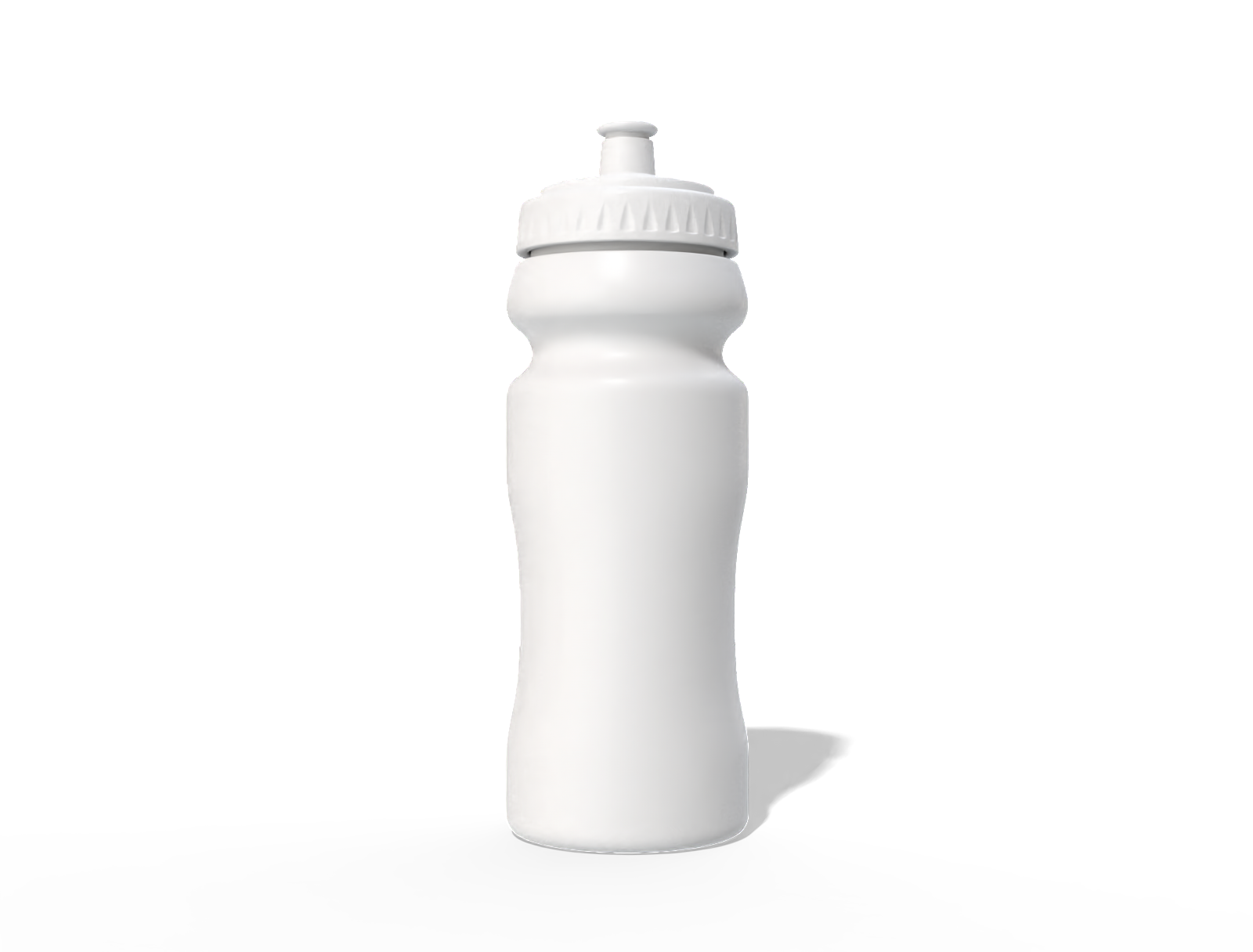 600 ml water bottle — Matte plastic