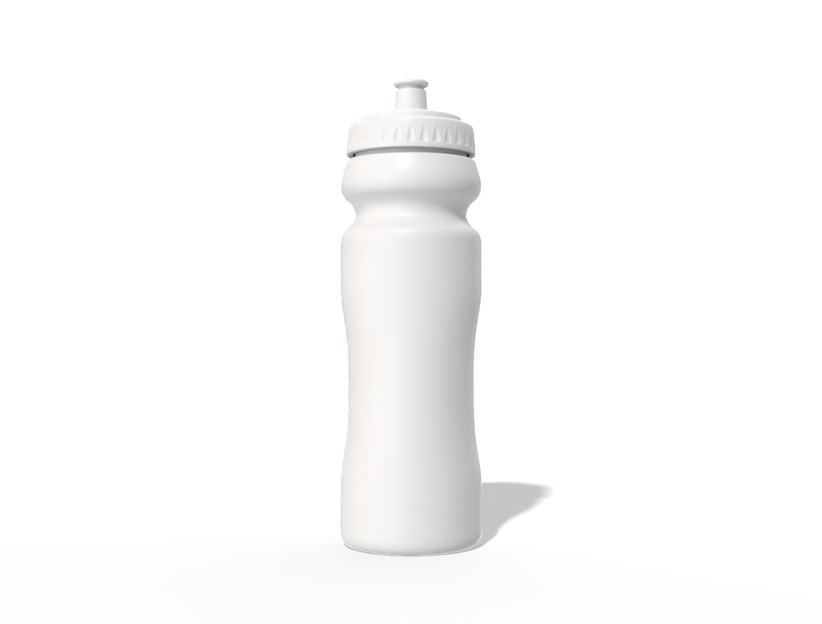 710 ml water bottle — Matte plastic