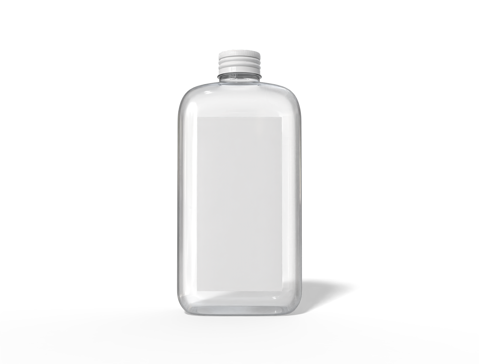 350 ml water bottle — Glossy glass