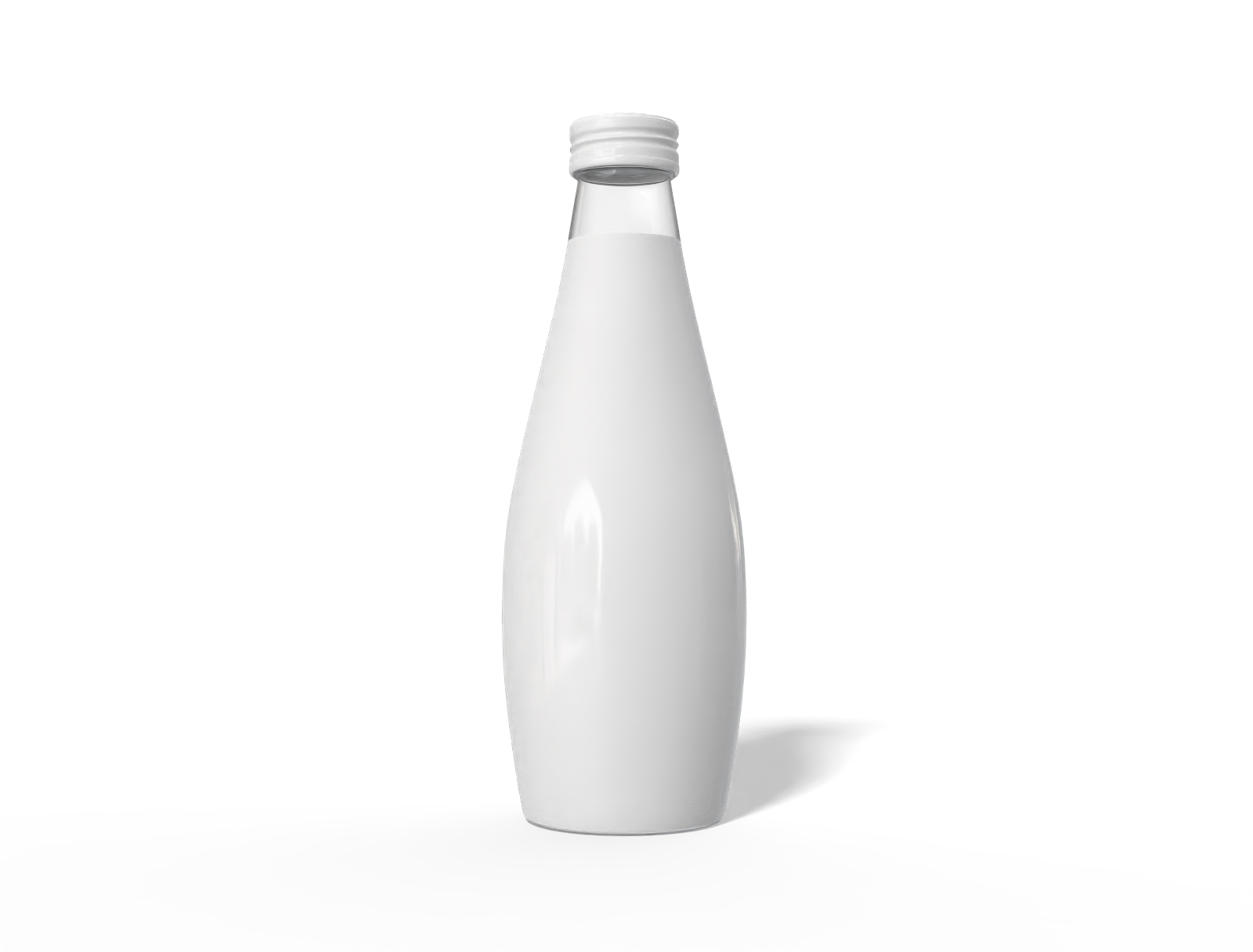 330 ml coffee bottle — Glossy glass