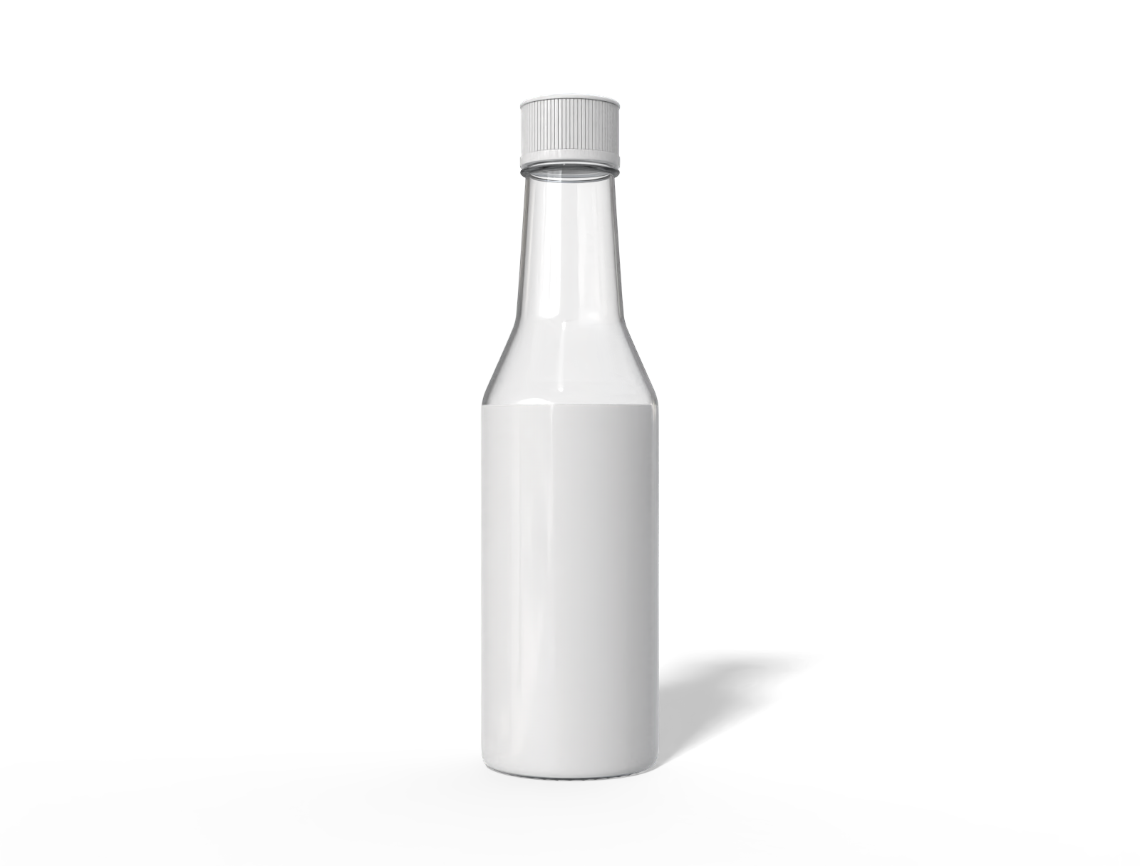 450ml sauce bottle — Glossy glass
