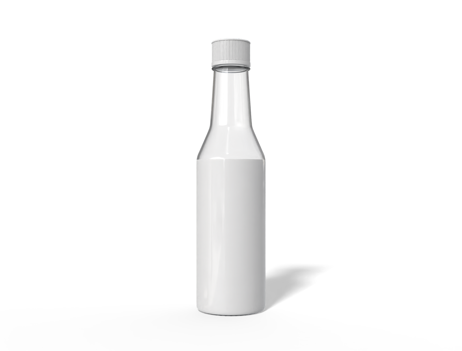 200ml sauce bottle — Glossy glass