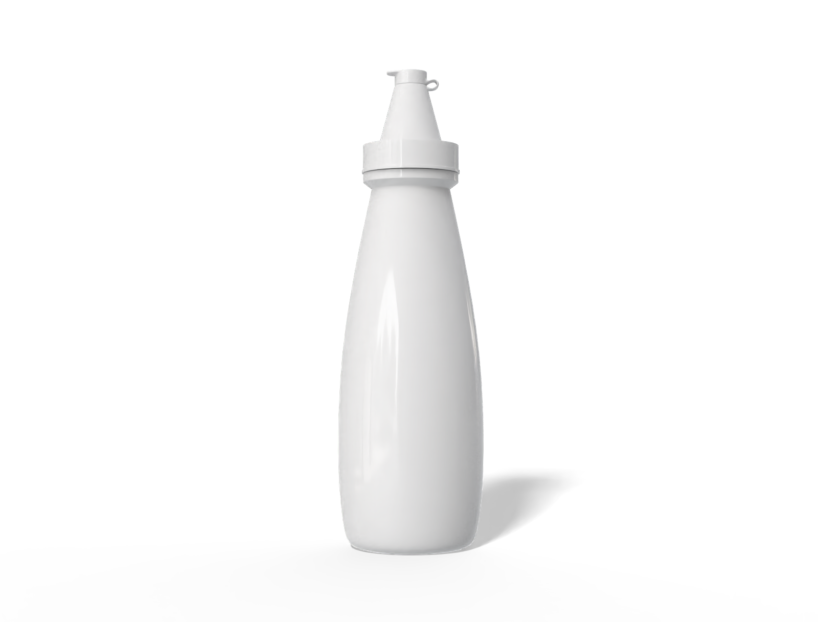 250ml sauce bottle — Glossy plastic
