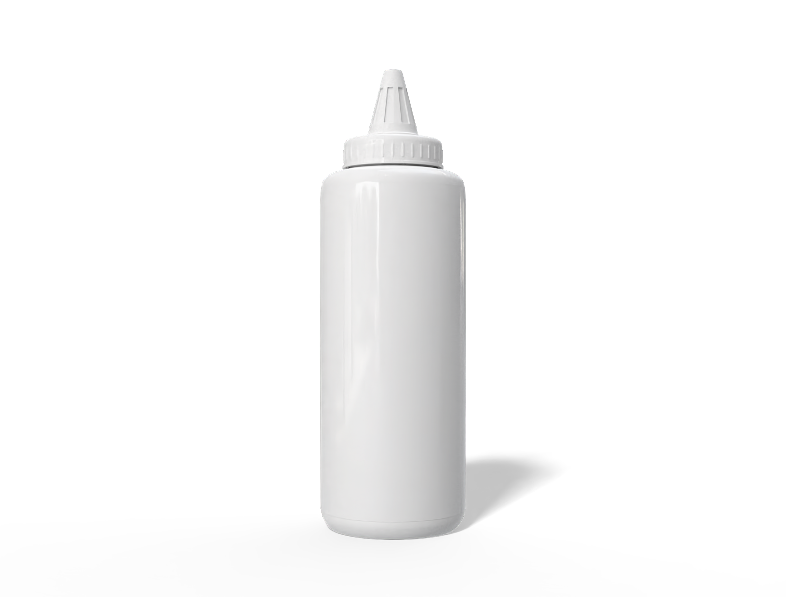 450ml sauce bottle — Glossy plastic