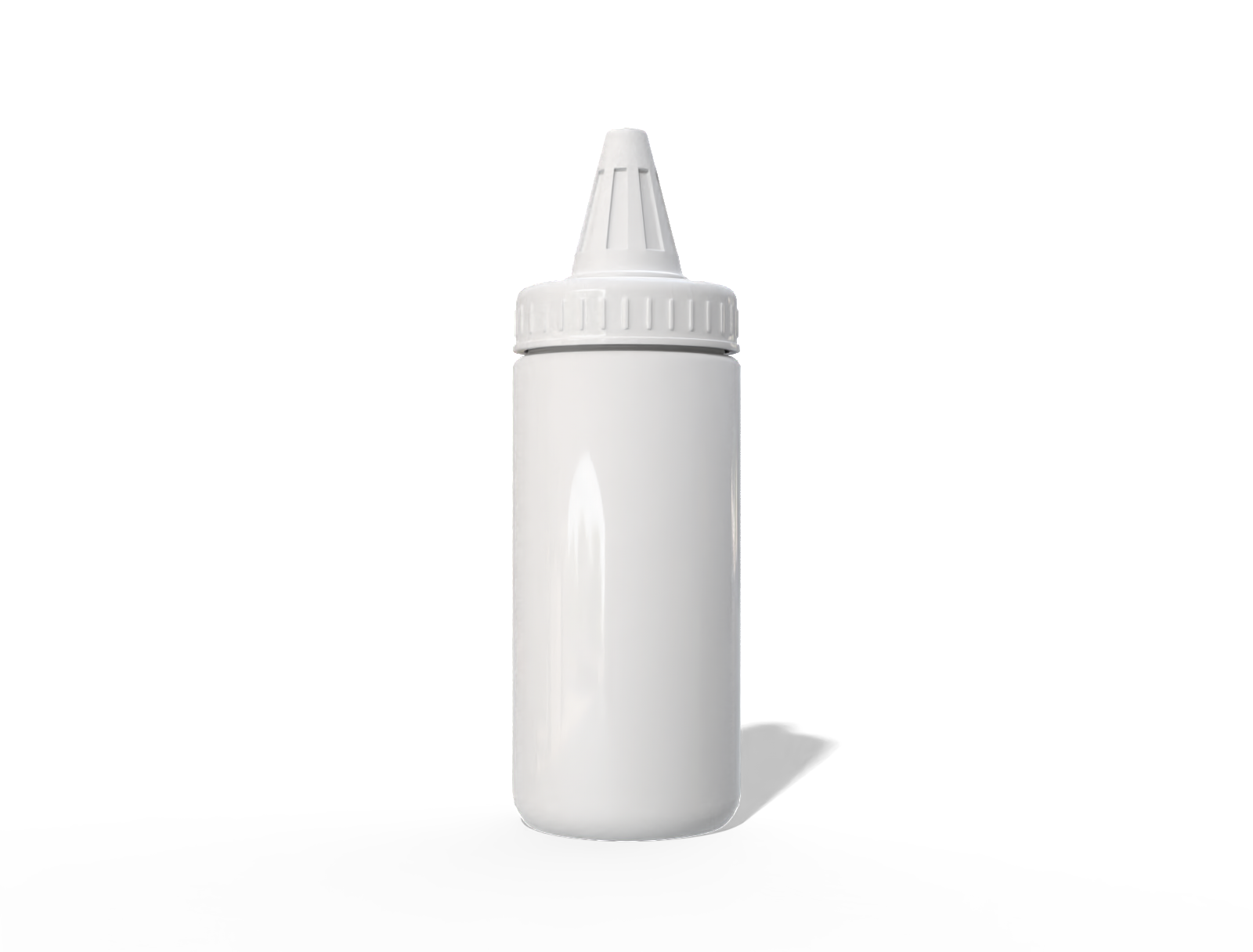 200ml sauce bottle — Glossy plastic