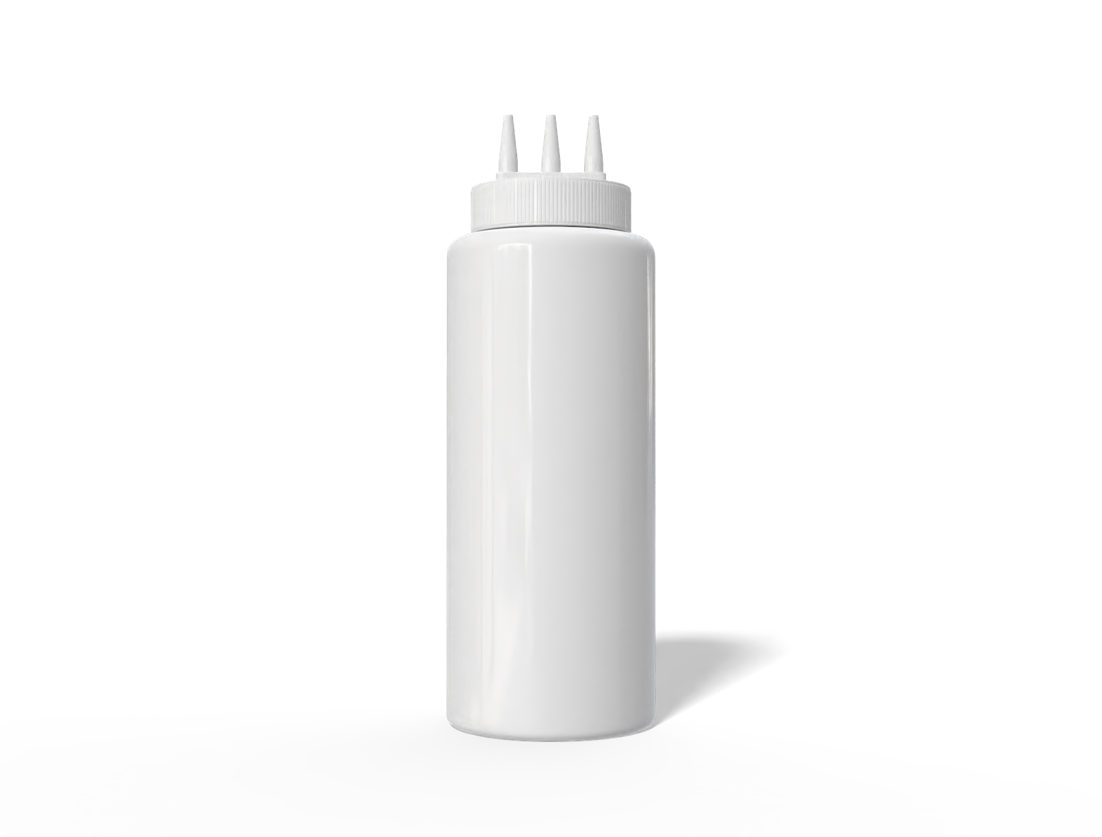 400ml sauce bottle — Glossy plastic