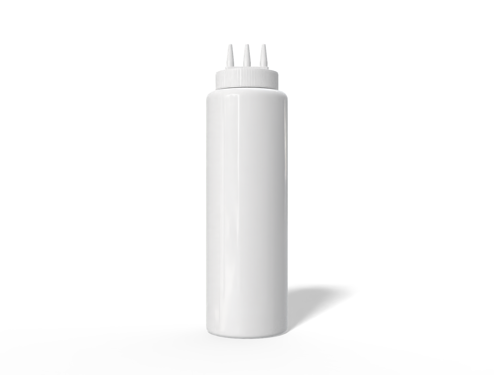 200ml sauce bottle — Glossy plastic