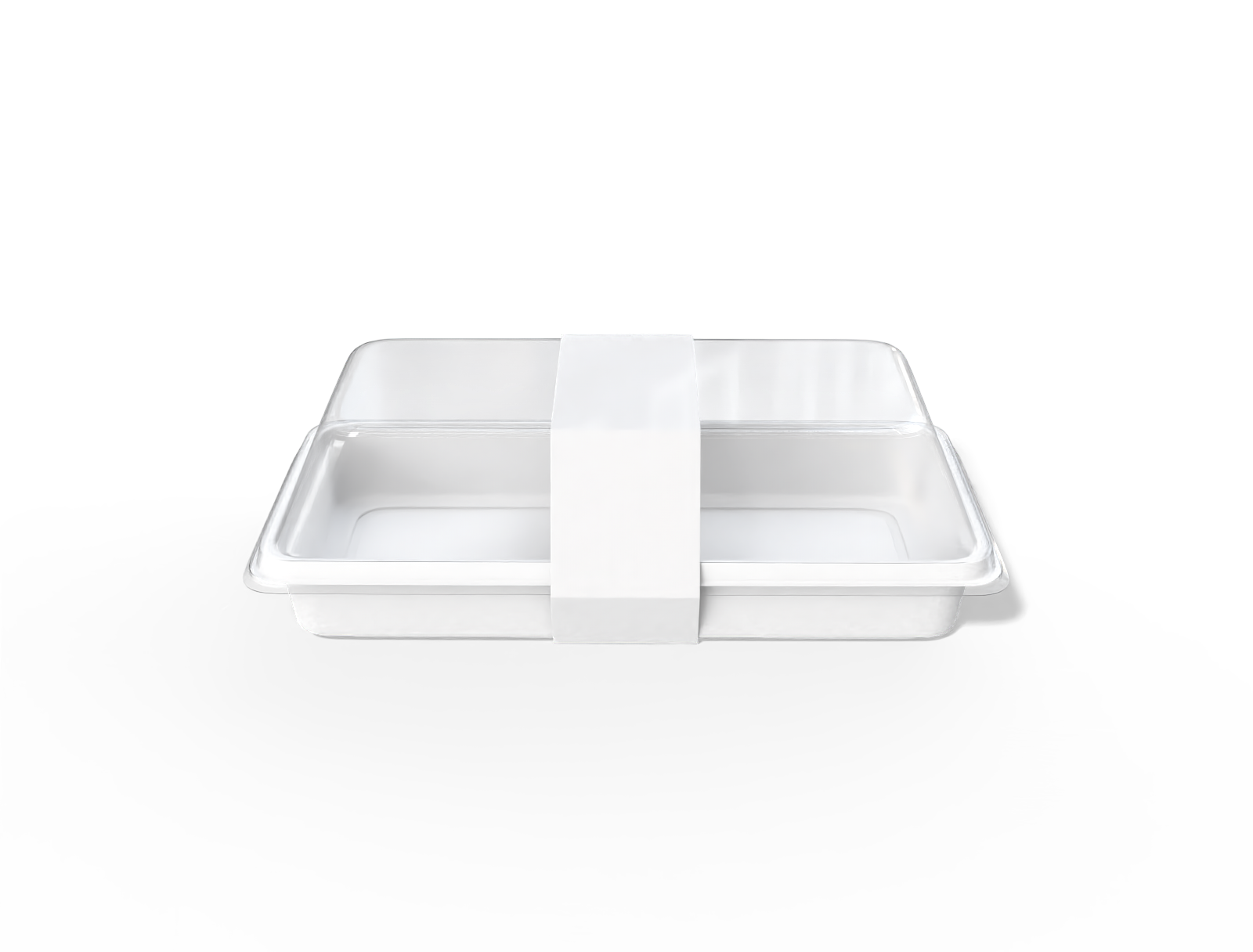 Cake plastic box — Glossy plastic