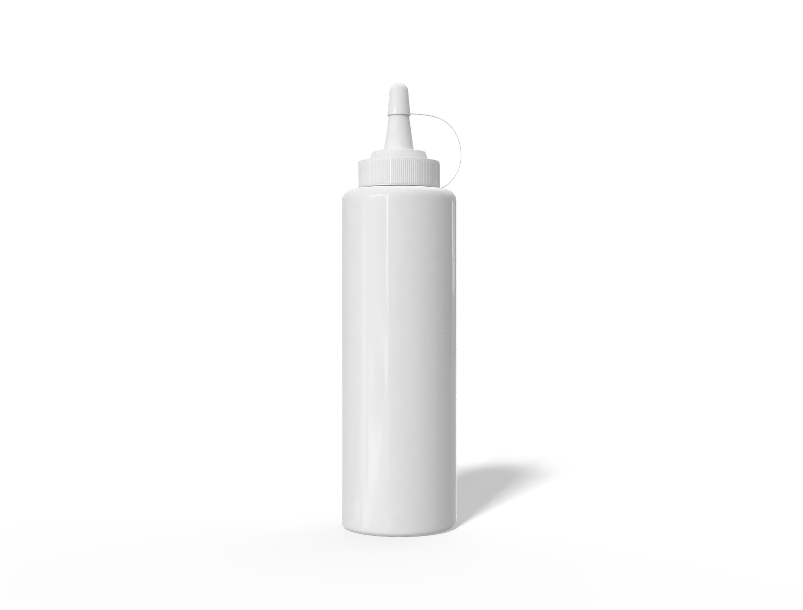 800ml sauce Bottle — Glossy plastic
