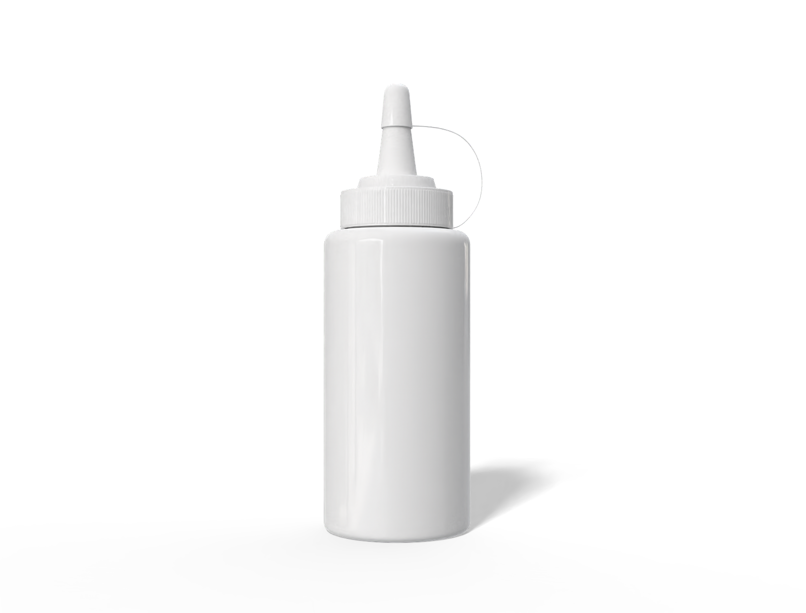 500ml sauce bottle — Glossy plastic
