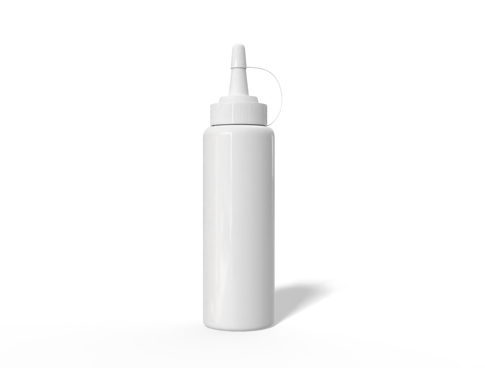 250ml sauce bottle — Glossy plastic