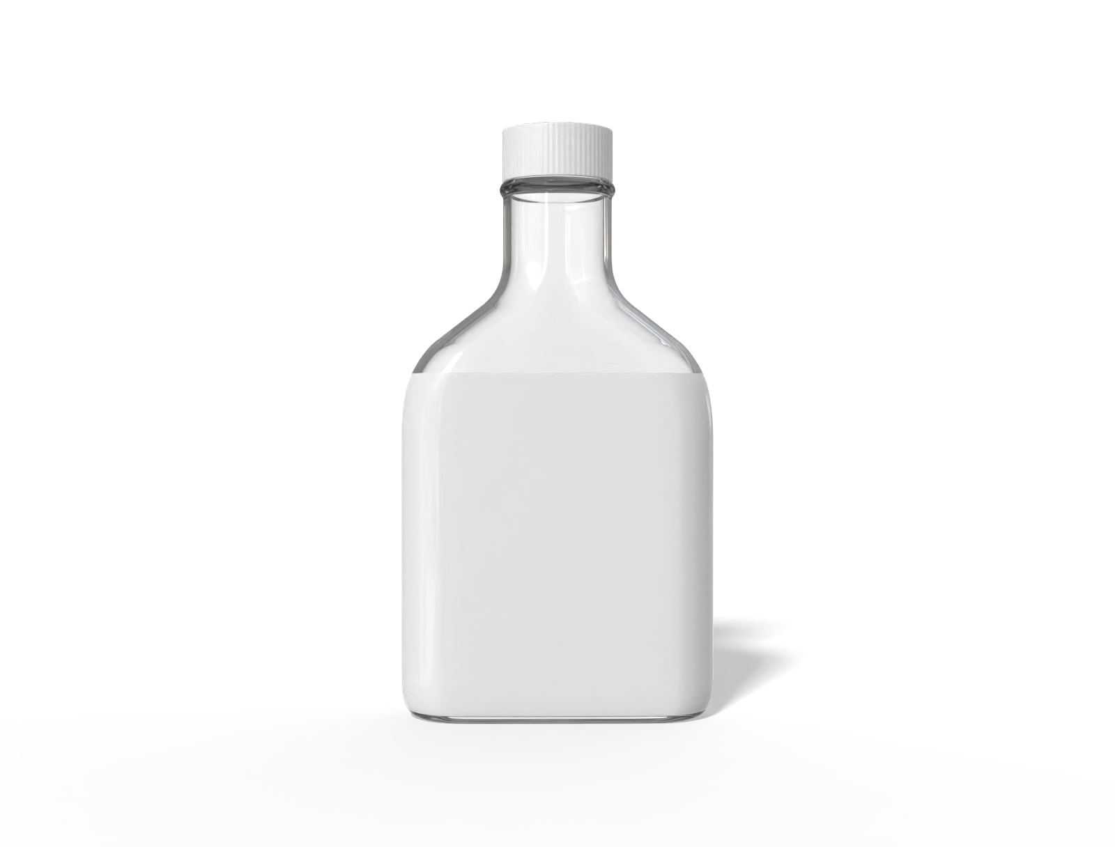 Sauce bottle — Glossy glass