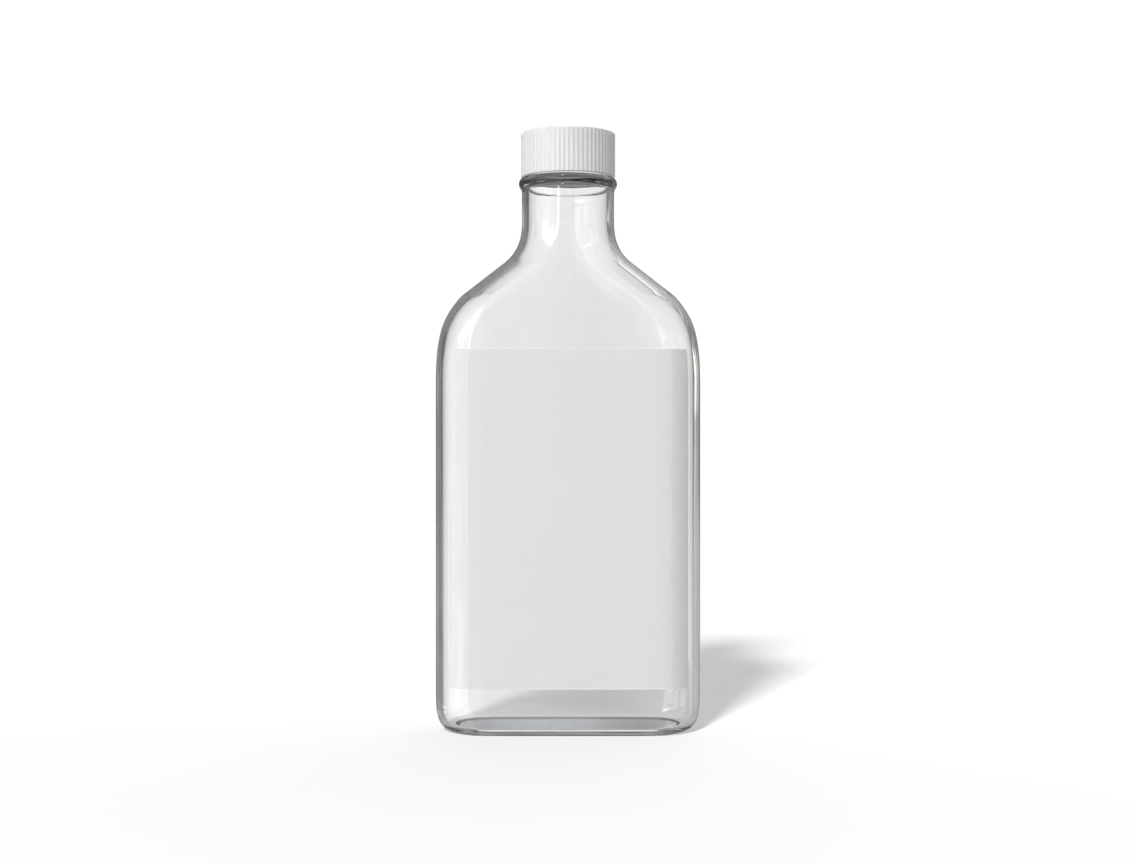 Sauce bottle — Glossy glass