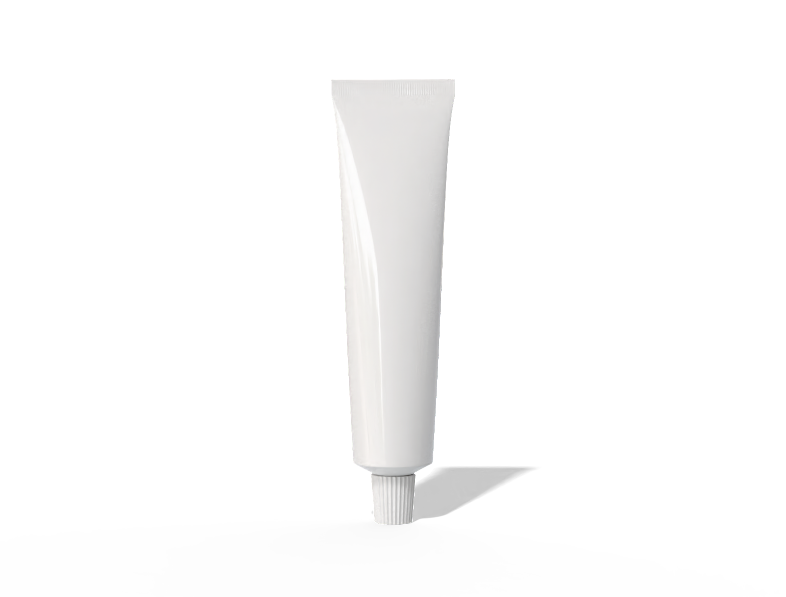 75 ml toothpaste tube — Glossy plastic