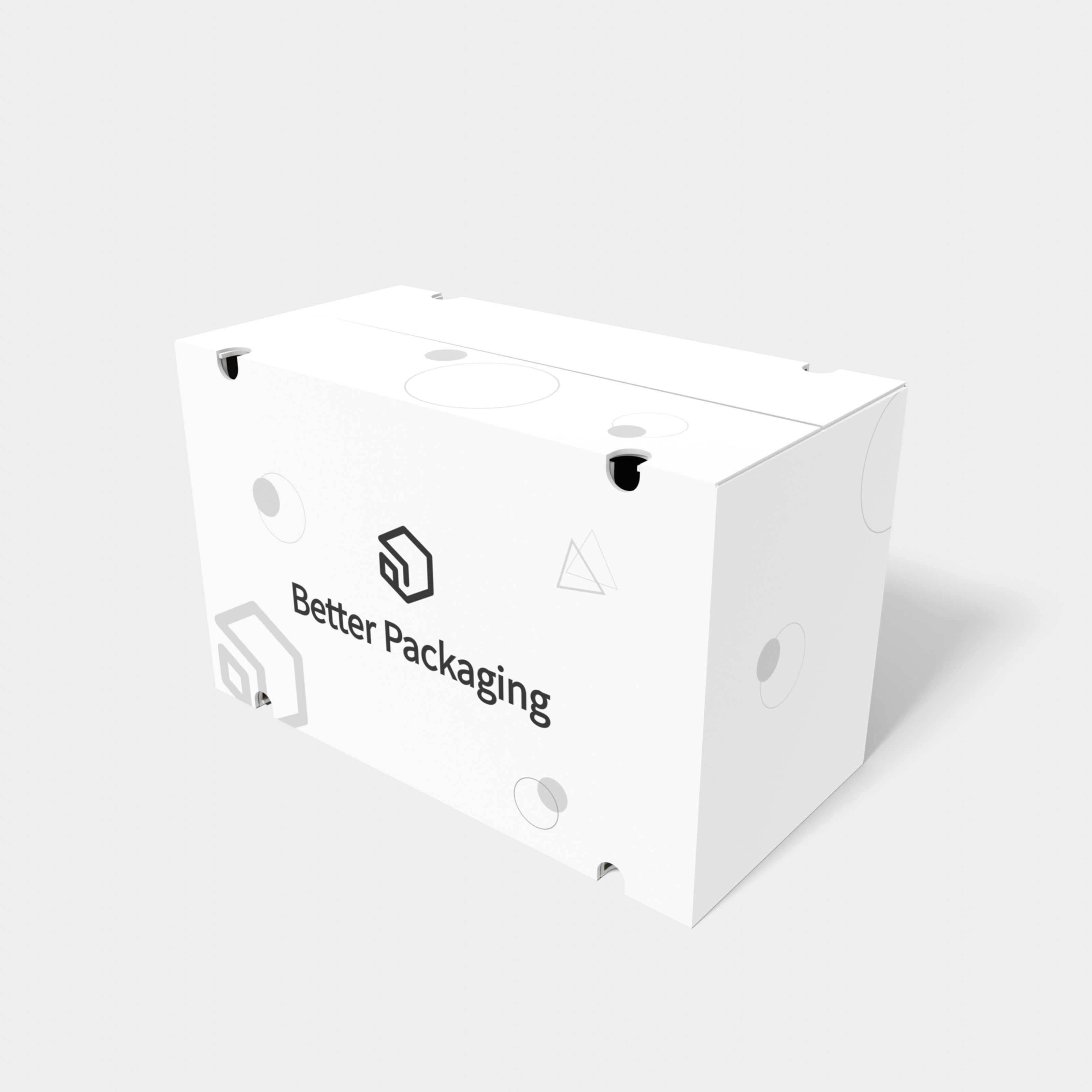 Shipping cartons with air holes — Corrugated board