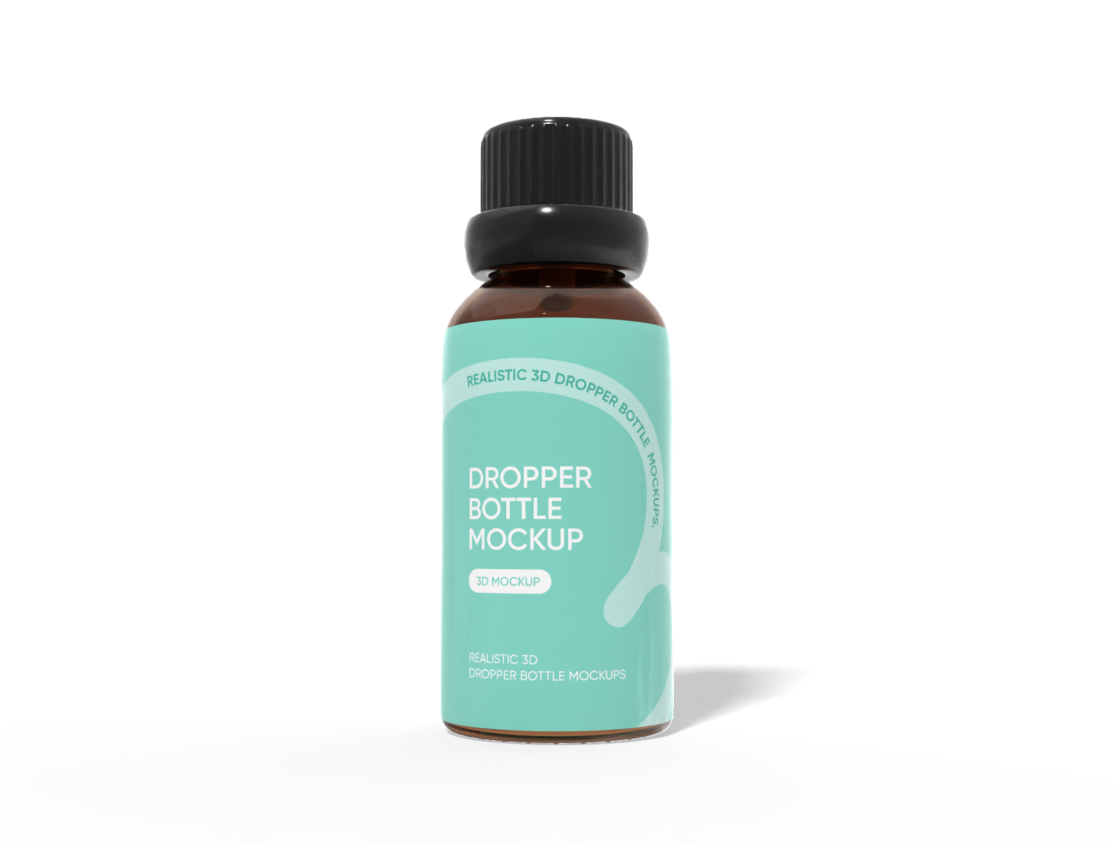 30ml amber dropper bottle — Glossy glass