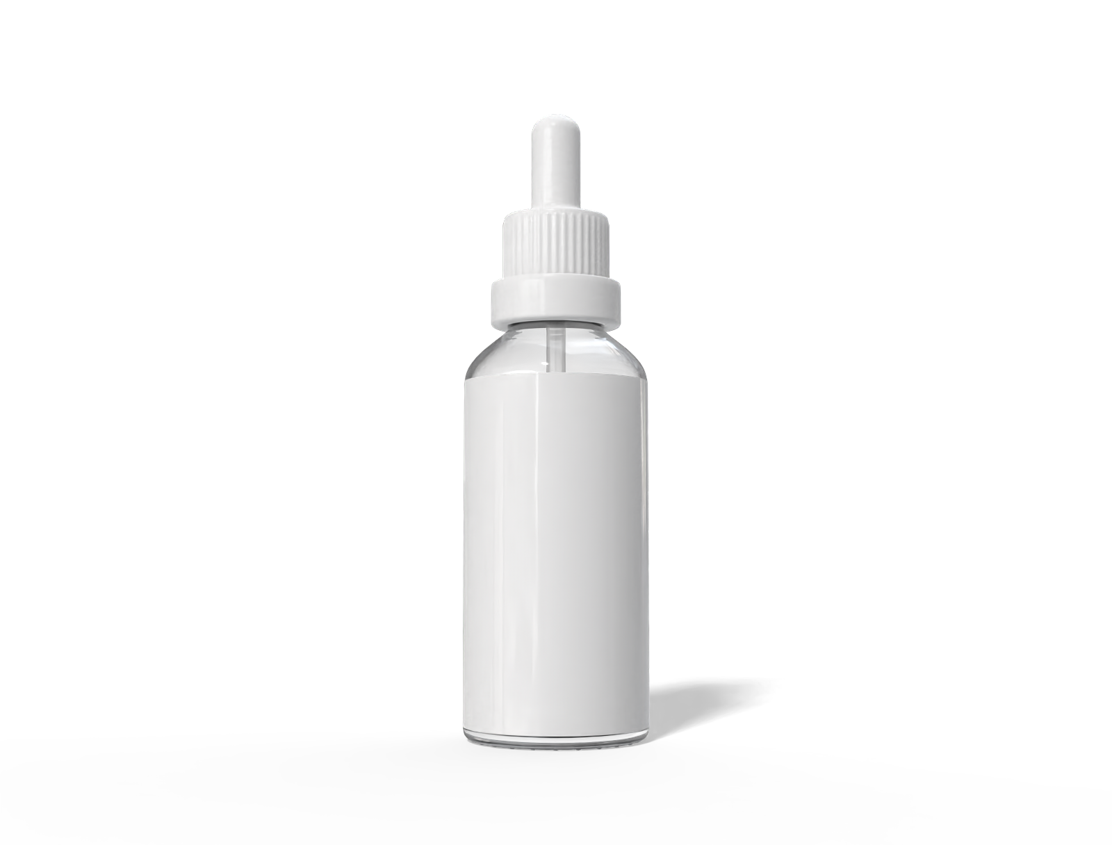 50ml dropper bottle — Glossy glass