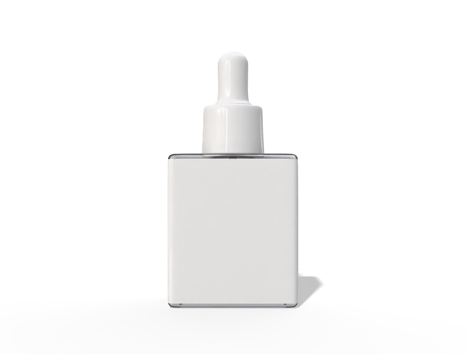 50ml dropper bottle — Glossy plastic