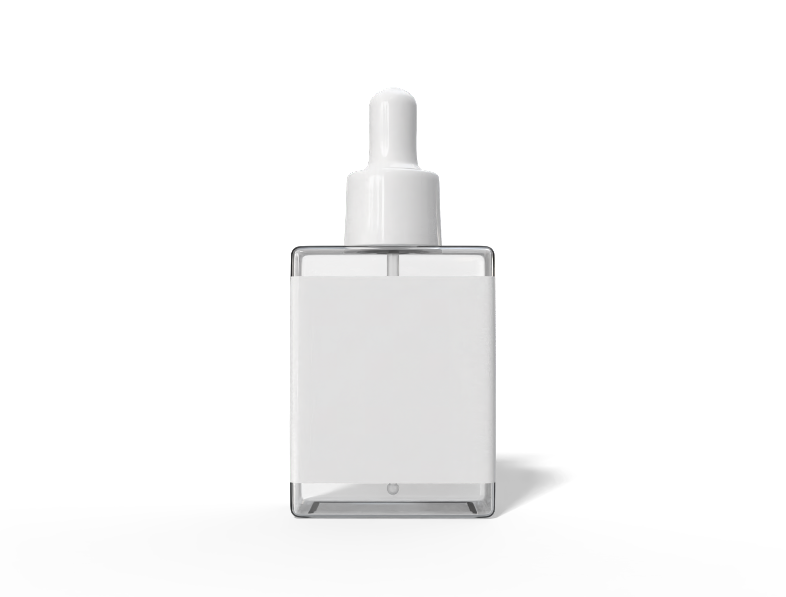 100ml dropper bottle — Glossy plastic