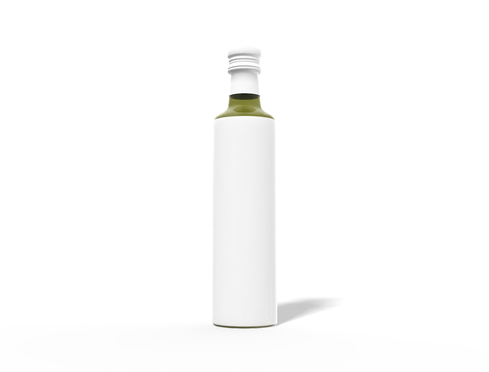 1000ml olive oil bottle — Glossy glass
