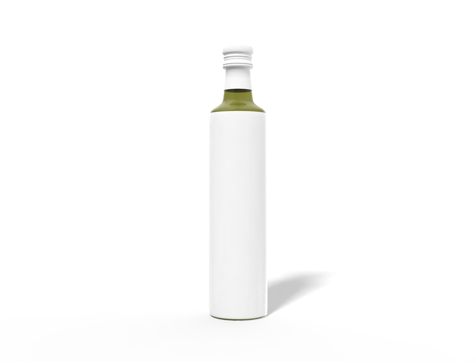750ml olive oil bottle — Glossy glass