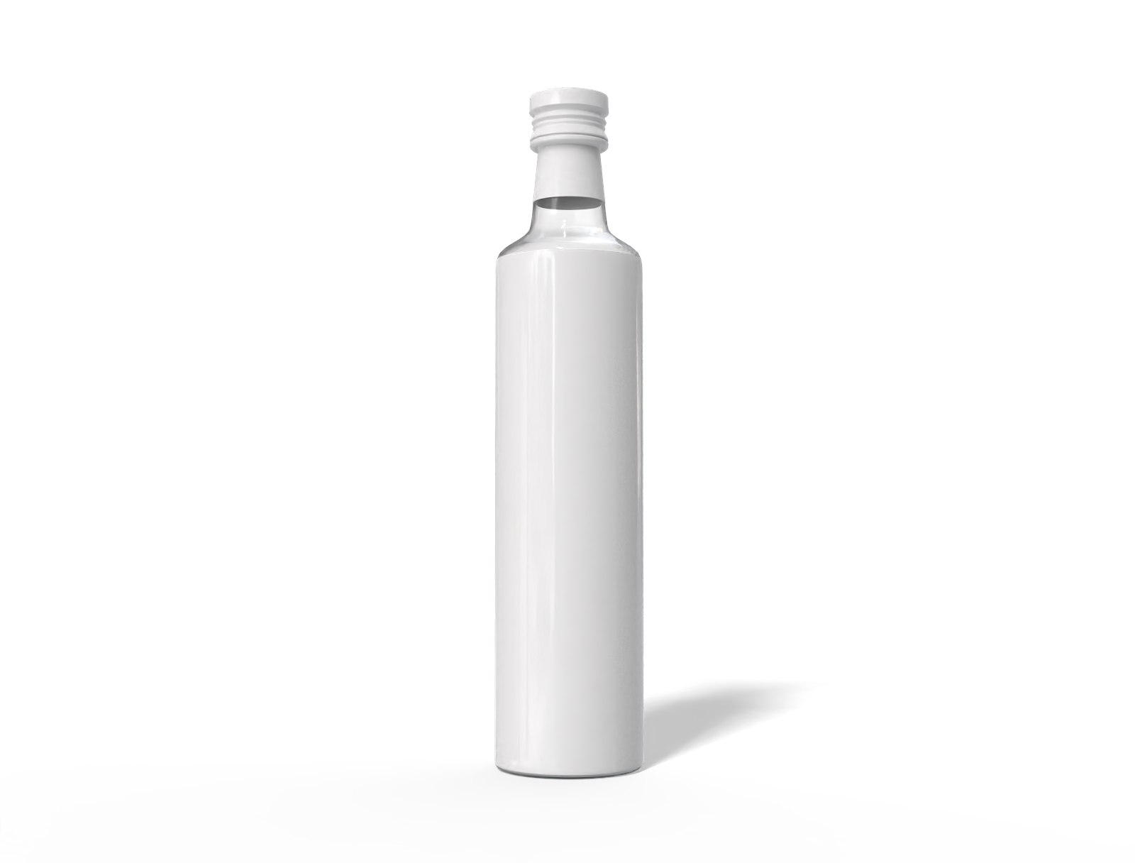 500ml olive oil bottle — Glossy glass
