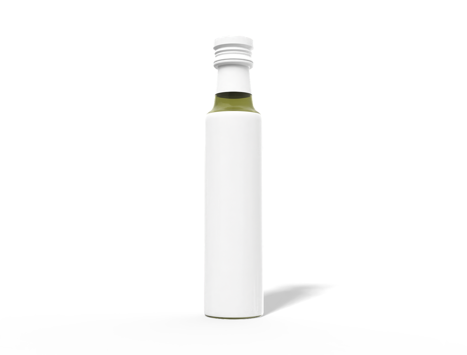 250ml olive oil bottle — Glossy glass