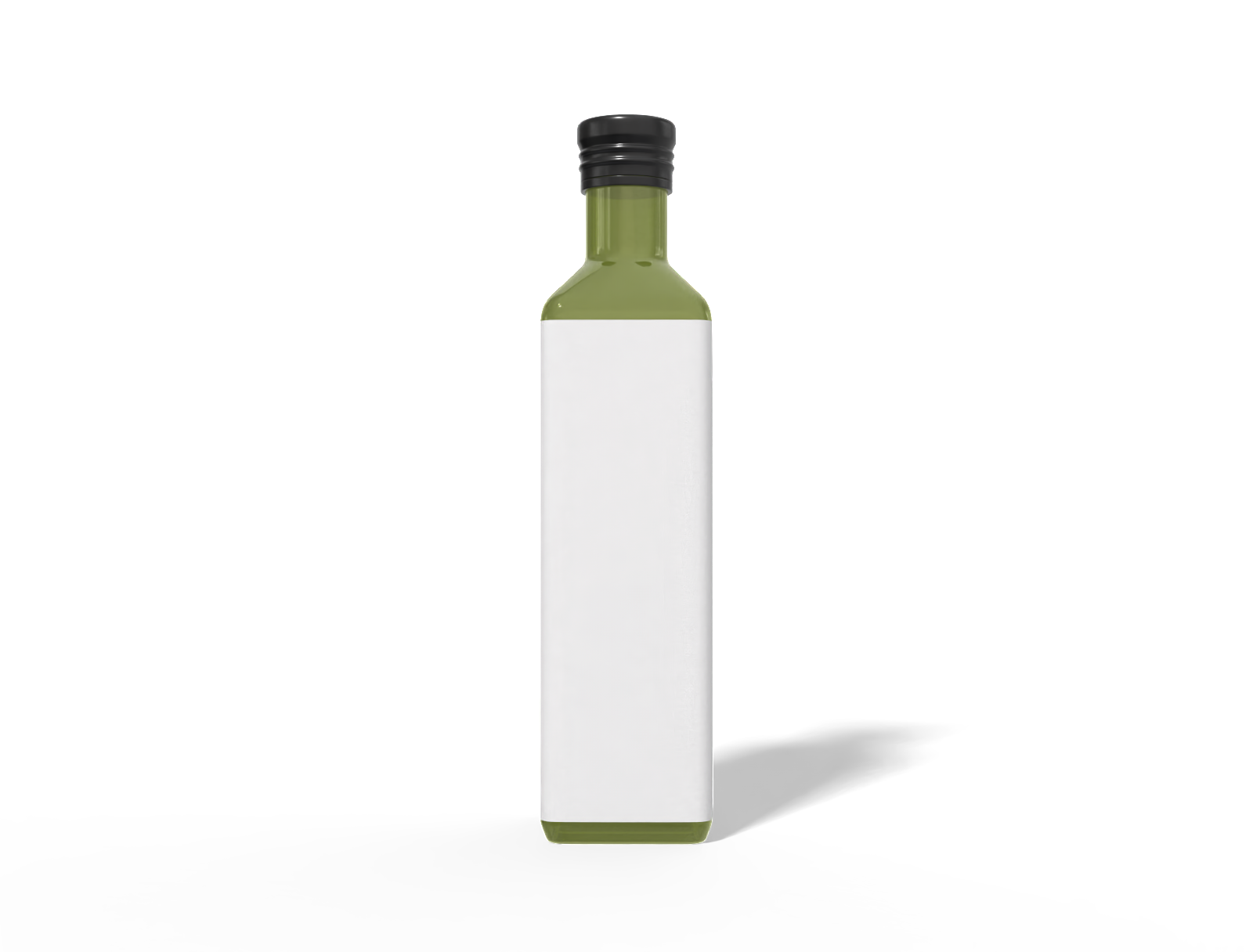 750ml olive oil bottle — Glossy plastic