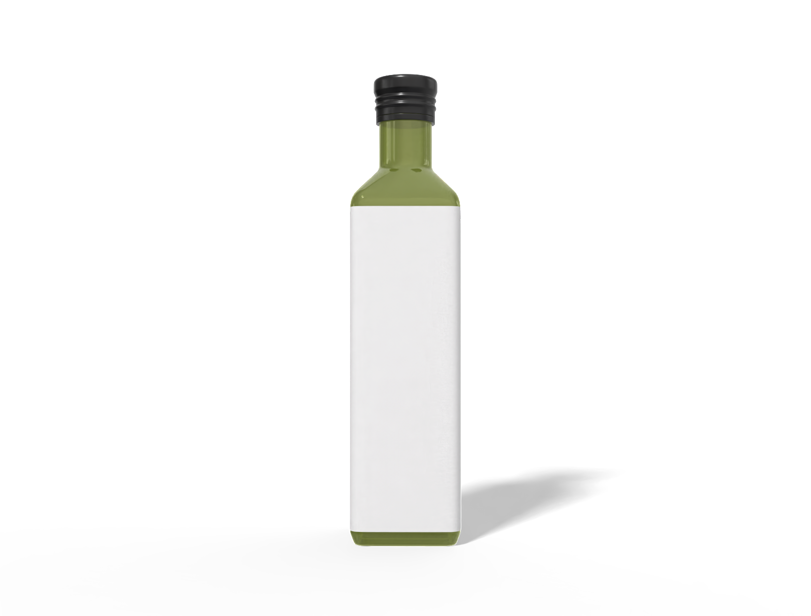 250ml olive oil bottle — Glossy plastic