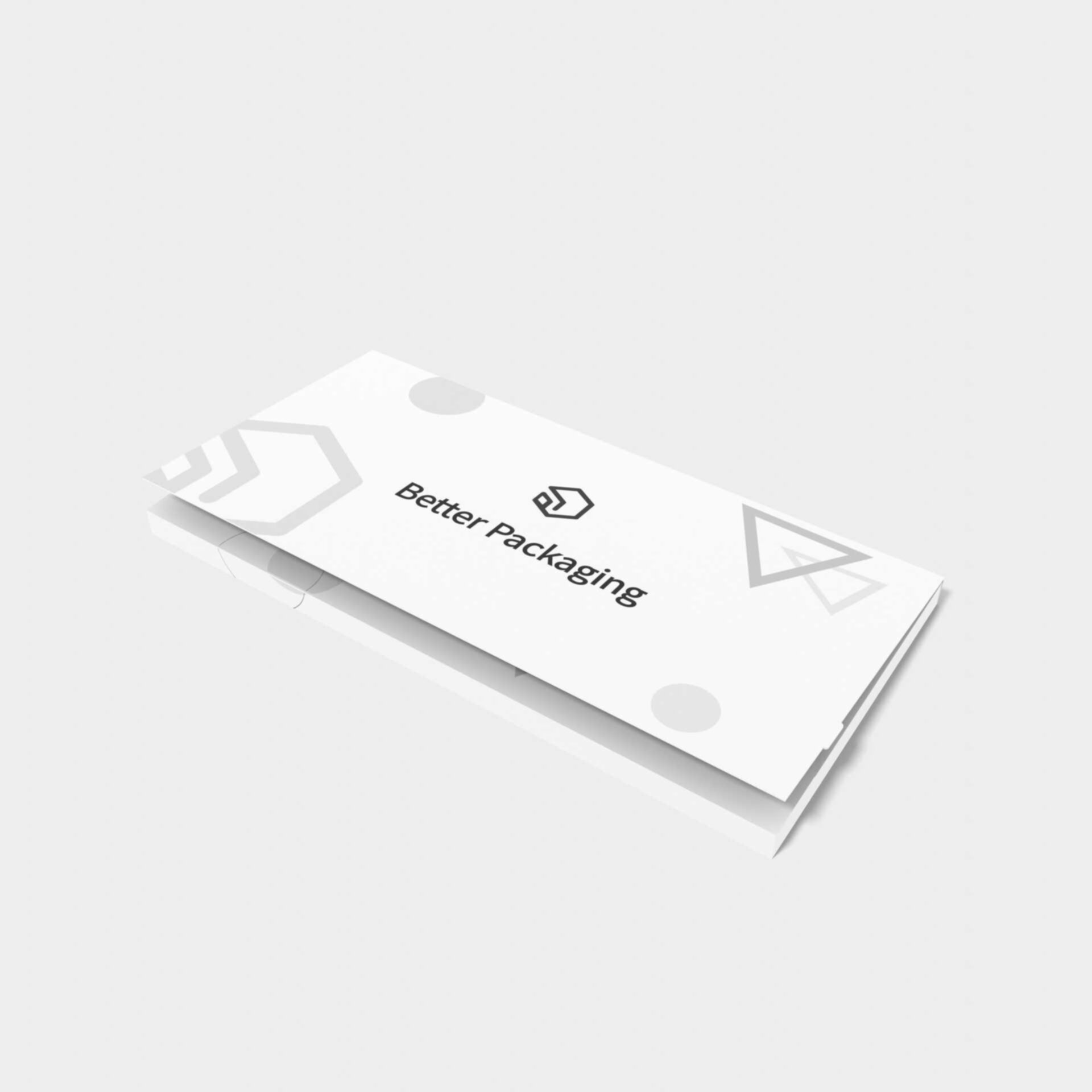 Envelopes/envelope sleeves zipper file boxes — White paperboard