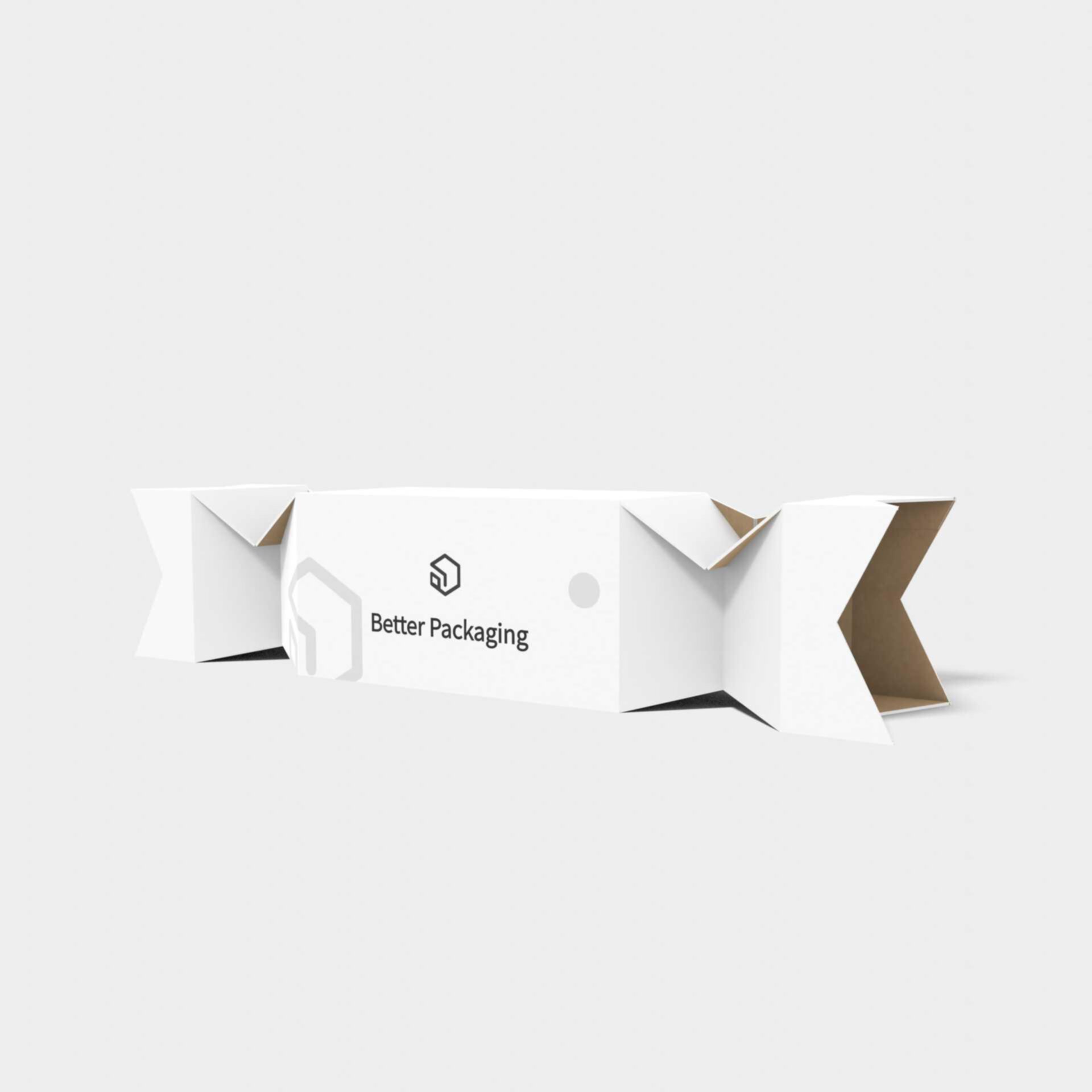 Tuck end box variations drawstring buffers paper — White paperboard