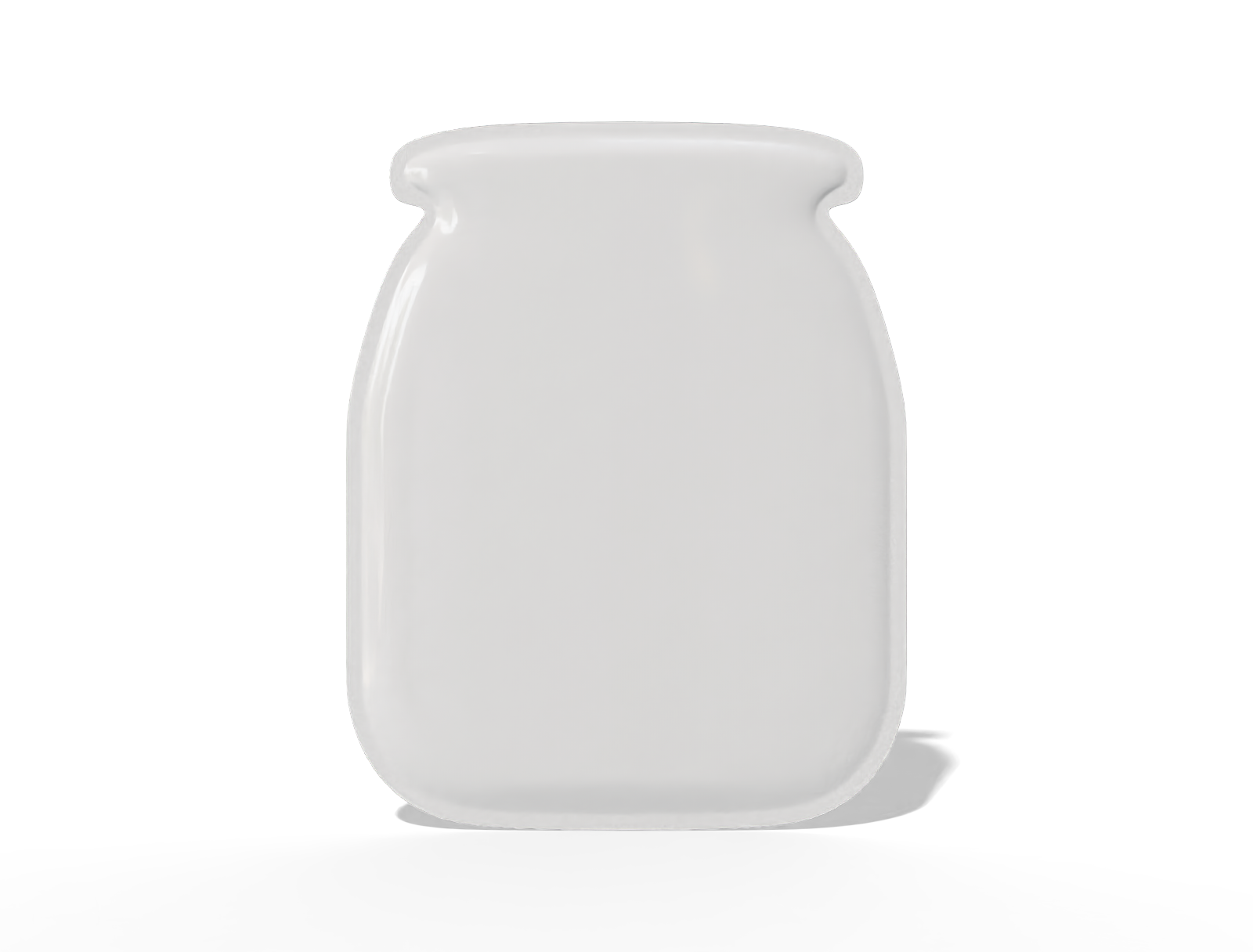15 × 19 shaped cosmetic sachet — Glossy plastic